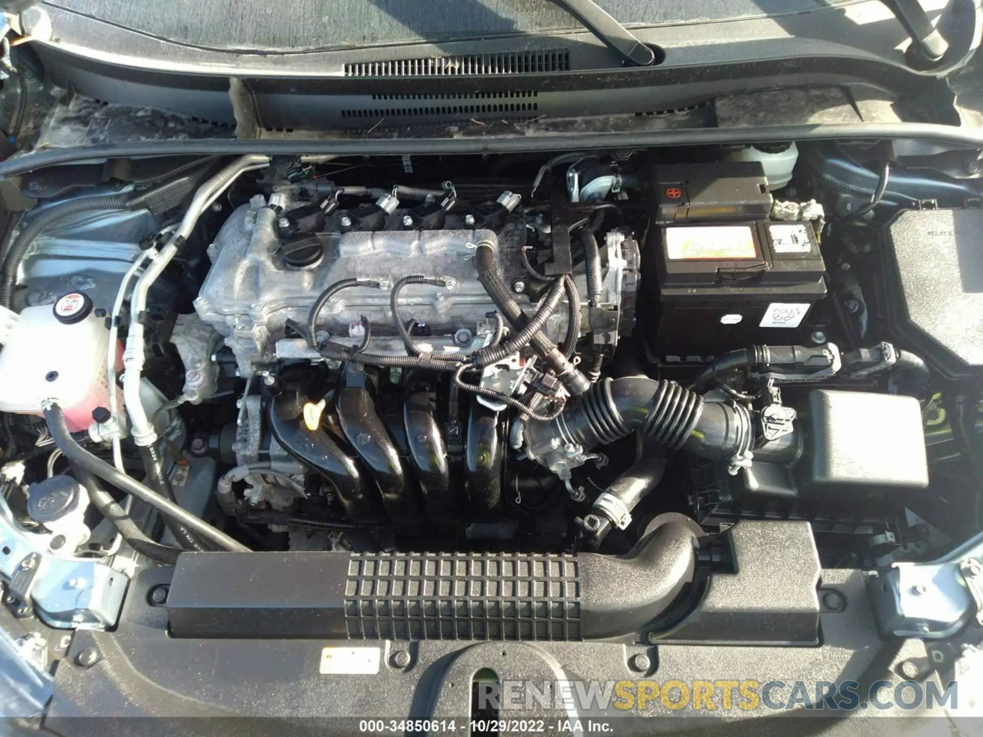 10 fotografías del automóvil dañado JTDEPMAEXMJ177593 TOYOTA COROLLA 2021