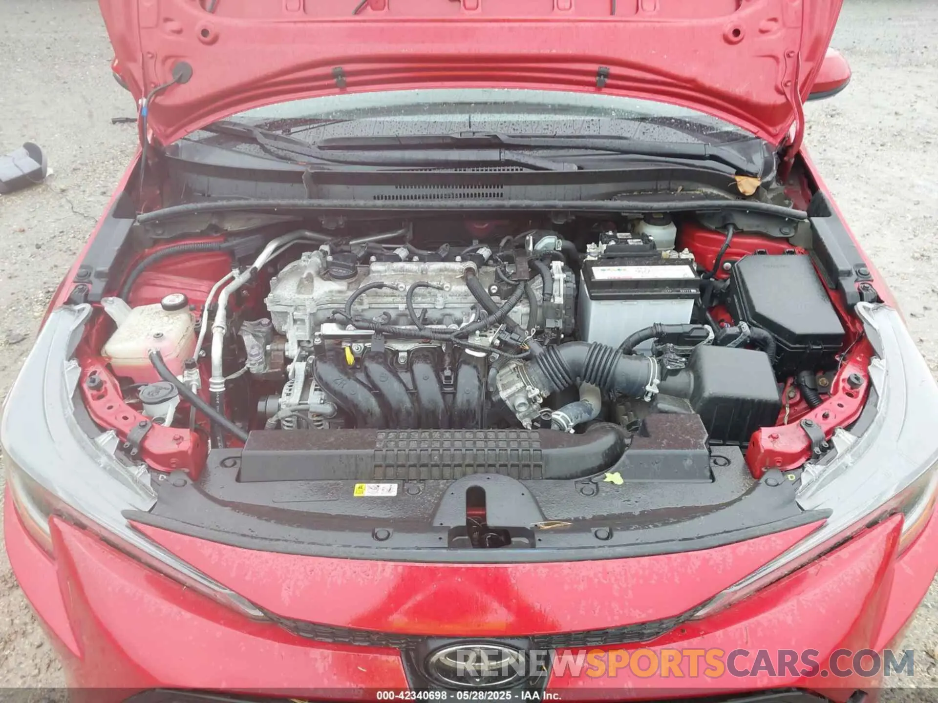 10 fotografías del automóvil dañado JTDEPMAEXMJ179232 TOYOTA COROLLA 2021
