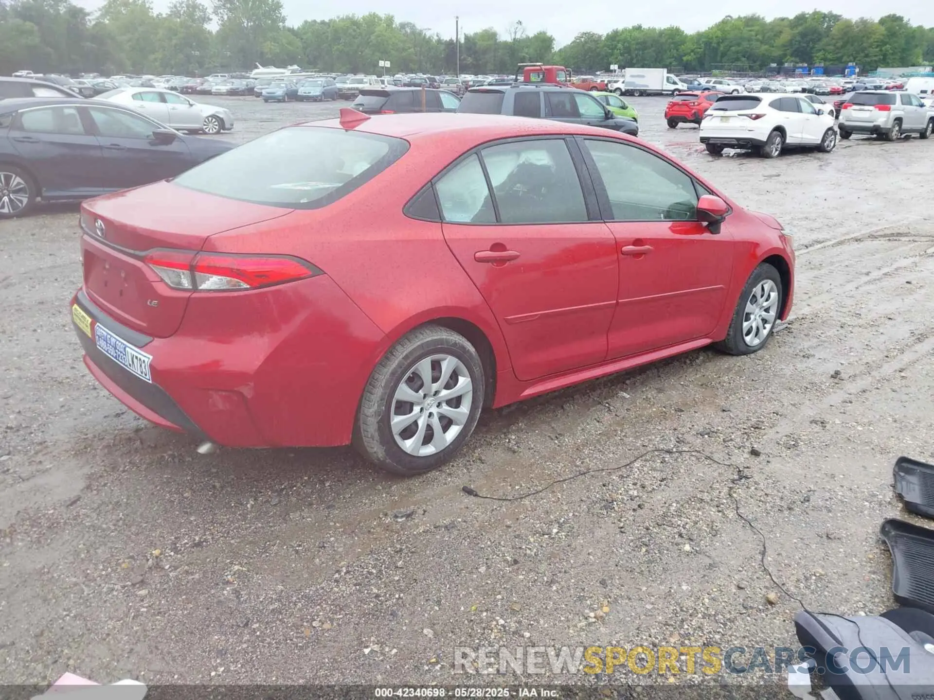 4 fotografías del automóvil dañado JTDEPMAEXMJ179232 TOYOTA COROLLA 2021