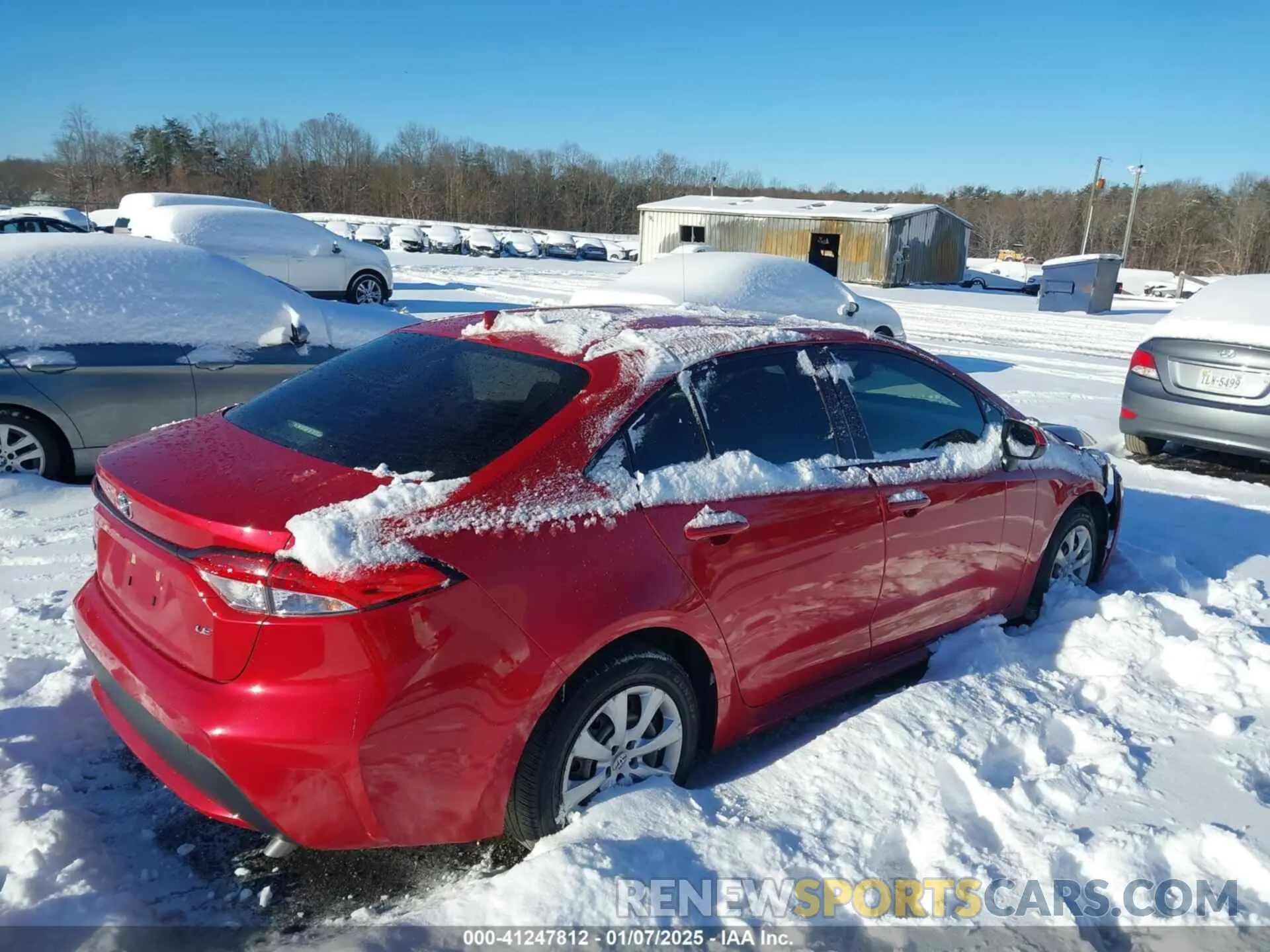 4 fotografías del automóvil dañado JTDEPMAEXMJ181630 TOYOTA COROLLA 2021