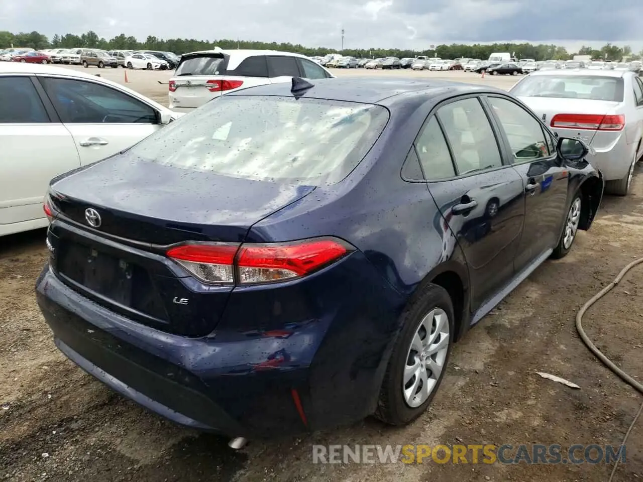 4 fotografías del automóvil dañado JTDEPMAEXMJ183054 TOYOTA COROLLA 2021