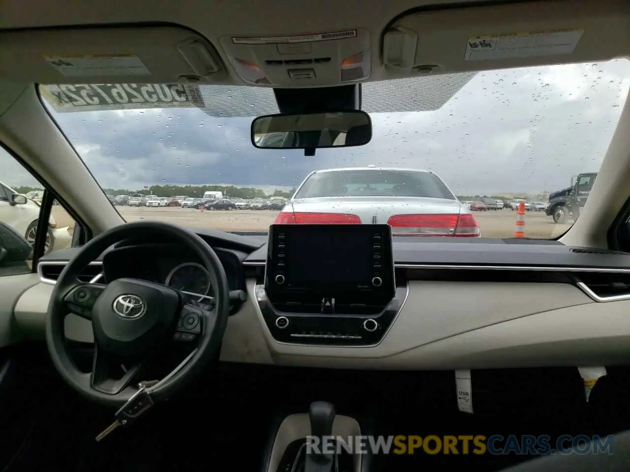 9 fotografías del automóvil dañado JTDEPMAEXMJ183054 TOYOTA COROLLA 2021