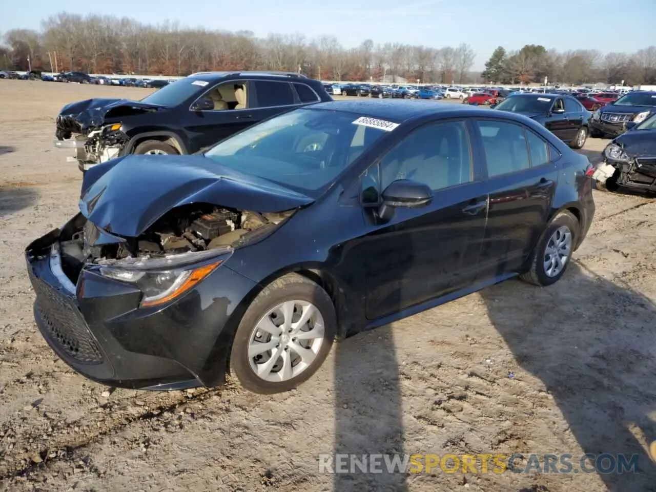 1 fotografías del automóvil dañado JTDEPMAEXMJ185984 TOYOTA COROLLA 2021