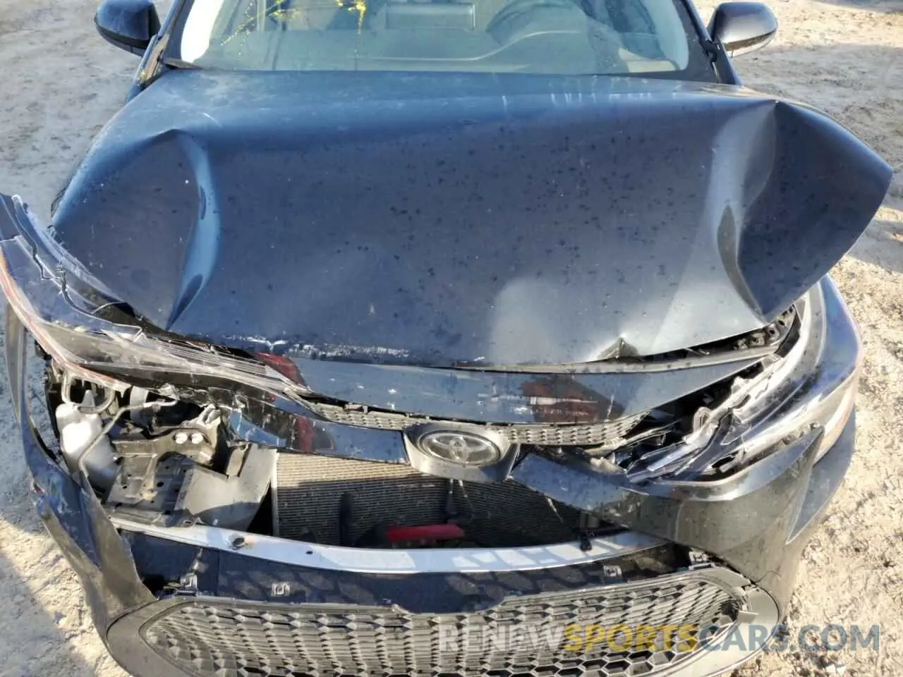 11 fotografías del automóvil dañado JTDEPMAEXMJ185984 TOYOTA COROLLA 2021