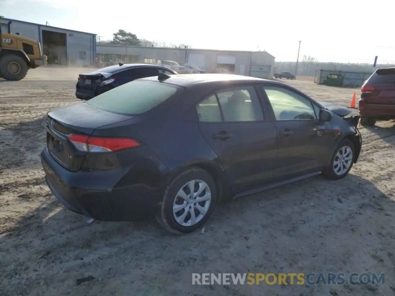 3 fotografías del automóvil dañado JTDEPMAEXMJ185984 TOYOTA COROLLA 2021