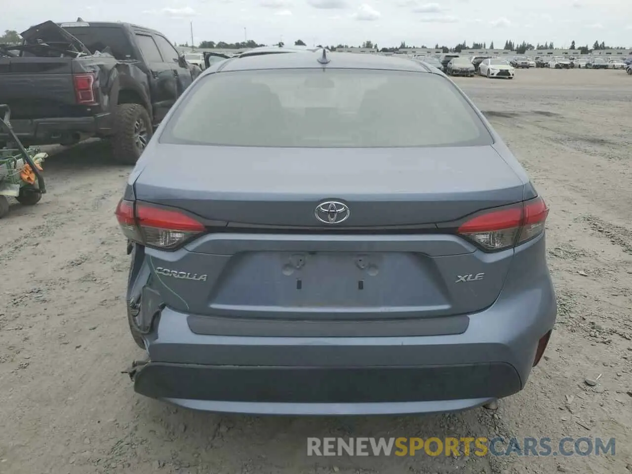 6 fotografías del automóvil dañado JTDFPMAE0MJ148138 TOYOTA COROLLA 2021