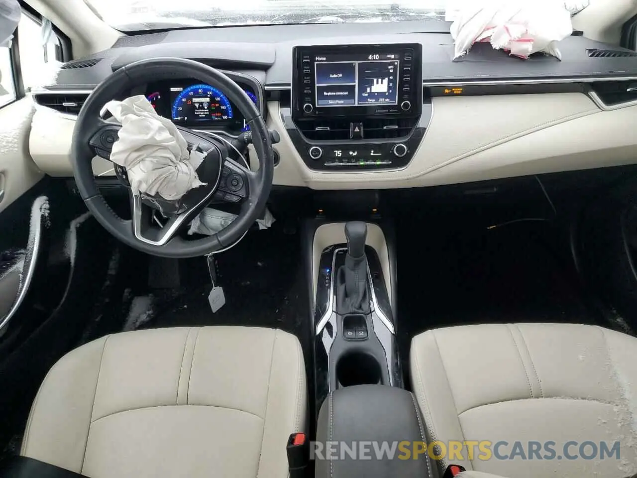 8 fotografías del automóvil dañado JTDFPMAE3MJ125551 TOYOTA COROLLA 2021