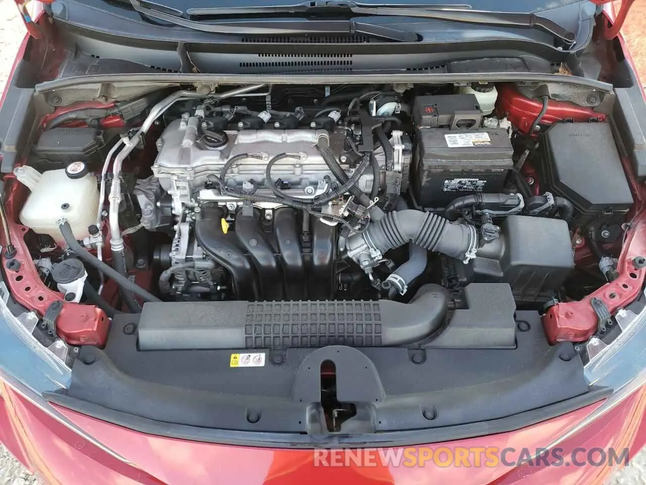 11 fotografías del automóvil dañado JTDFPMAE5MJ182348 TOYOTA COROLLA 2021