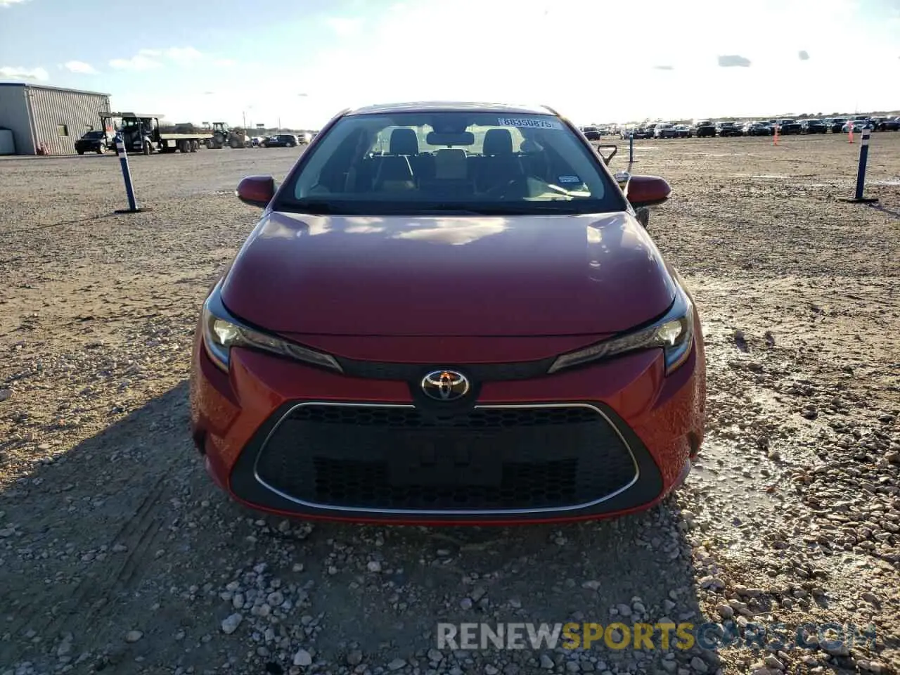 5 fotografías del automóvil dañado JTDFPMAE5MJ182348 TOYOTA COROLLA 2021