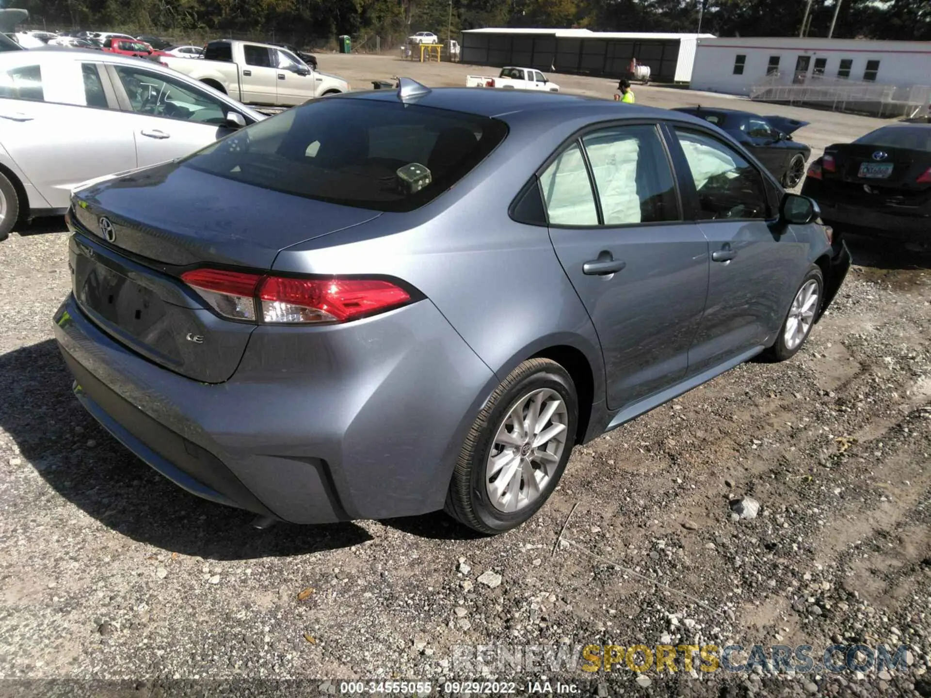 4 fotografías del automóvil dañado JTDHPMAE4MJ180258 TOYOTA COROLLA 2021
