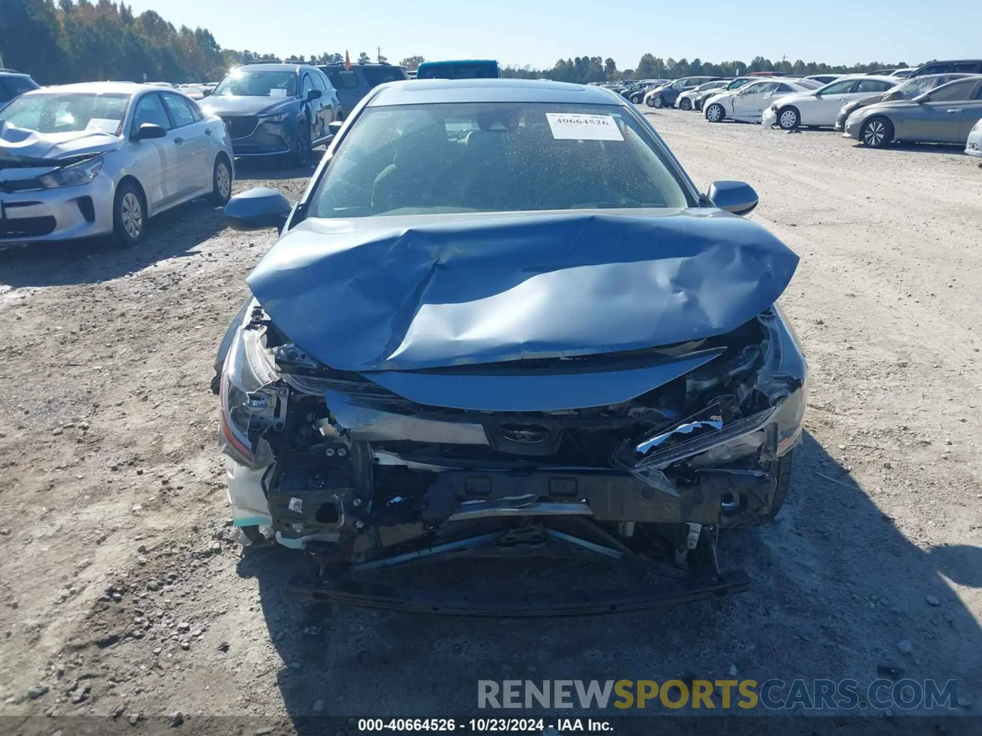 12 fotografías del automóvil dañado JTDHPMAE5MJ132039 TOYOTA COROLLA 2021