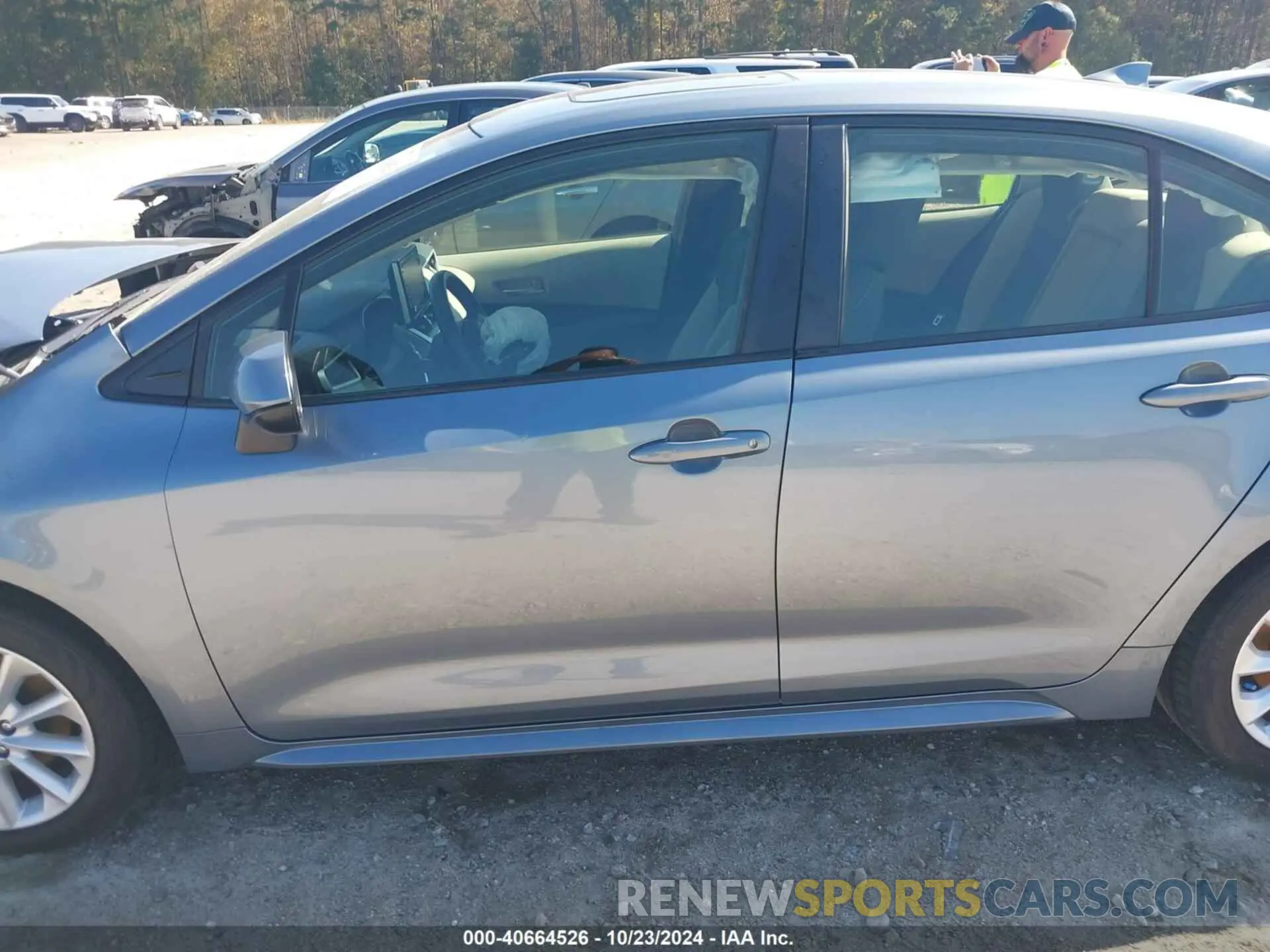 14 fotografías del automóvil dañado JTDHPMAE5MJ132039 TOYOTA COROLLA 2021
