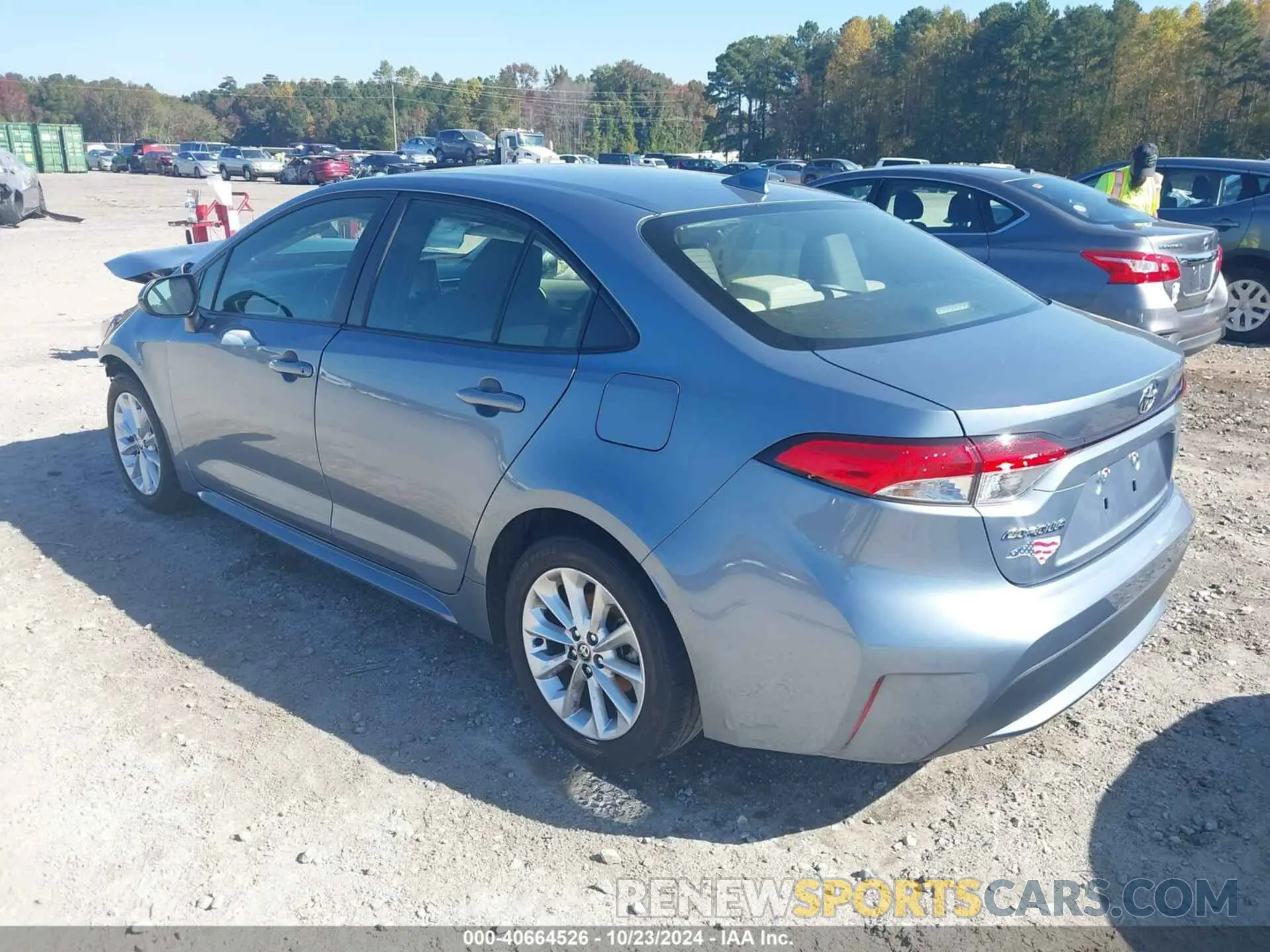 3 fotografías del automóvil dañado JTDHPMAE5MJ132039 TOYOTA COROLLA 2021