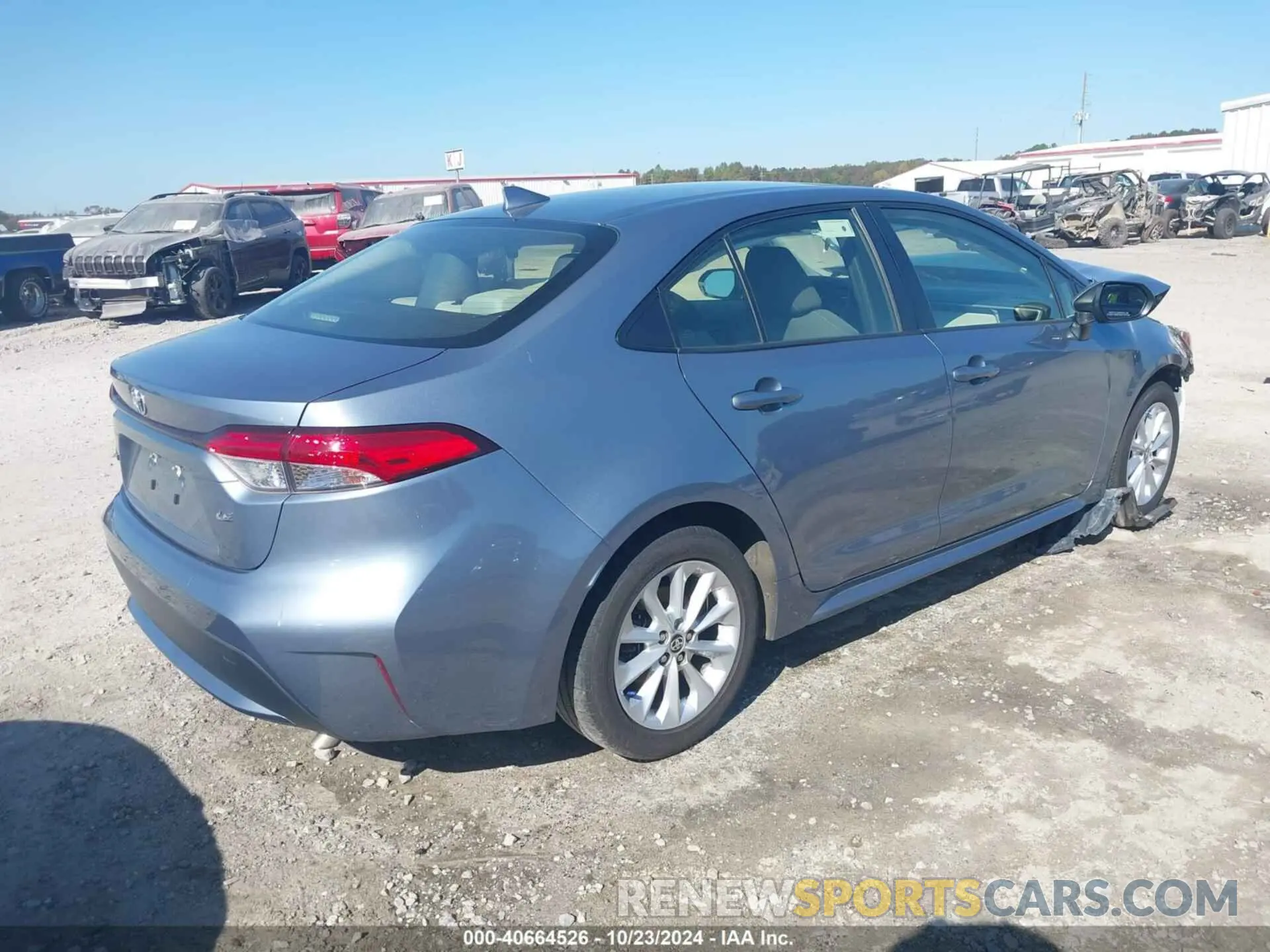 4 fotografías del automóvil dañado JTDHPMAE5MJ132039 TOYOTA COROLLA 2021