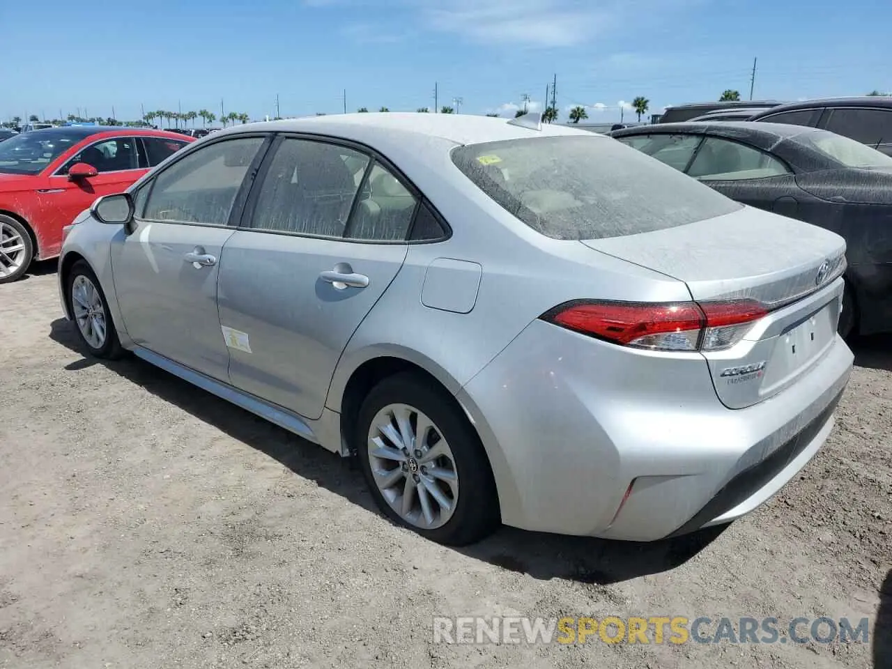 2 fotografías del automóvil dañado JTDHPMAE6MJ133927 TOYOTA COROLLA 2021