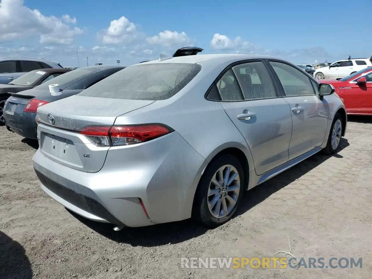 3 fotografías del automóvil dañado JTDHPMAE6MJ133927 TOYOTA COROLLA 2021