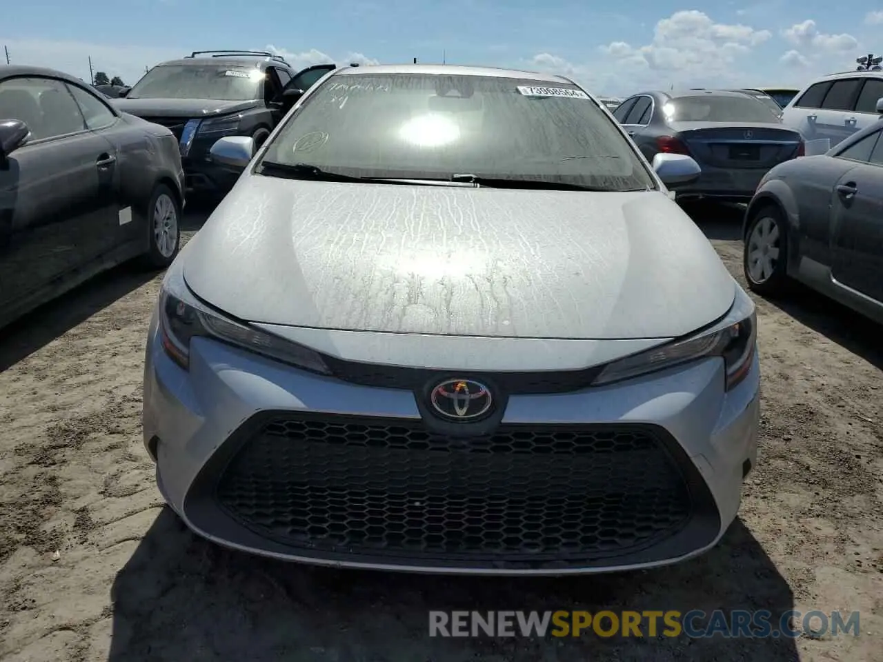 5 fotografías del automóvil dañado JTDHPMAE6MJ133927 TOYOTA COROLLA 2021