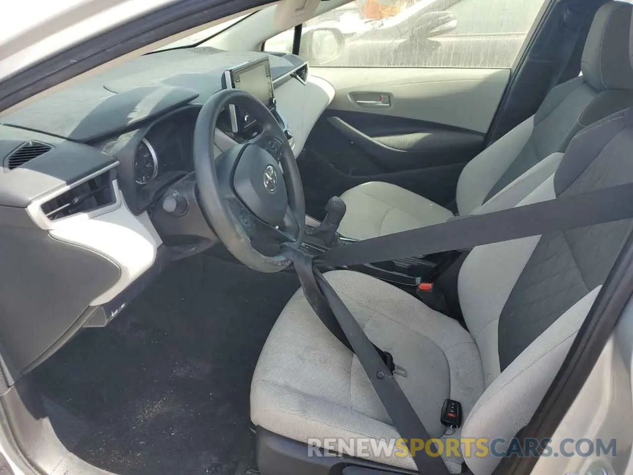7 fotografías del automóvil dañado JTDHPMAE6MJ133927 TOYOTA COROLLA 2021