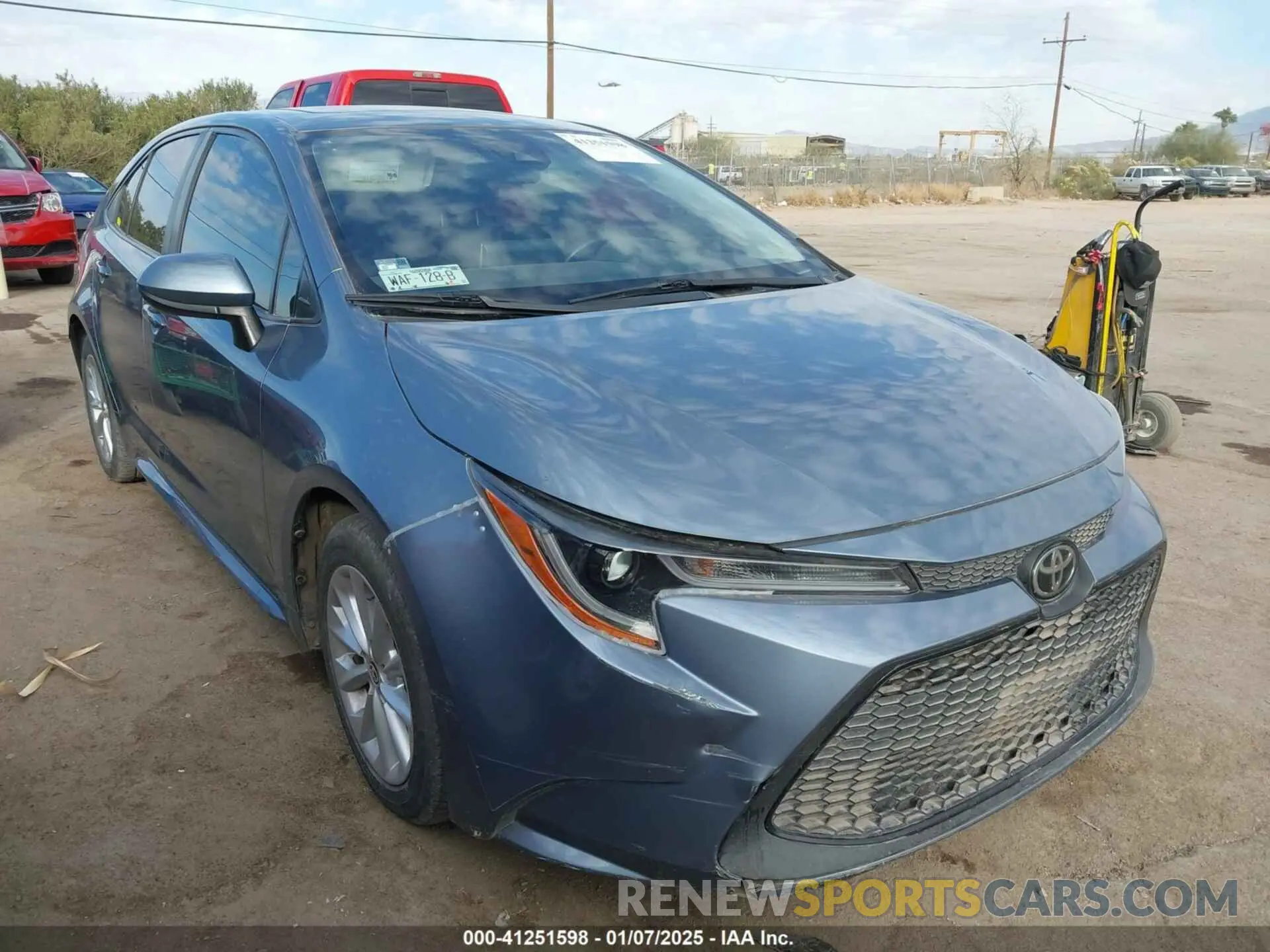 1 fotografías del automóvil dañado JTDHPMAEXMJ148883 TOYOTA COROLLA 2021