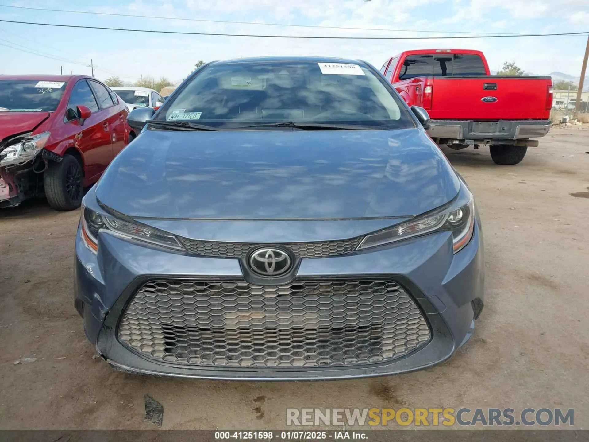 12 fotografías del automóvil dañado JTDHPMAEXMJ148883 TOYOTA COROLLA 2021