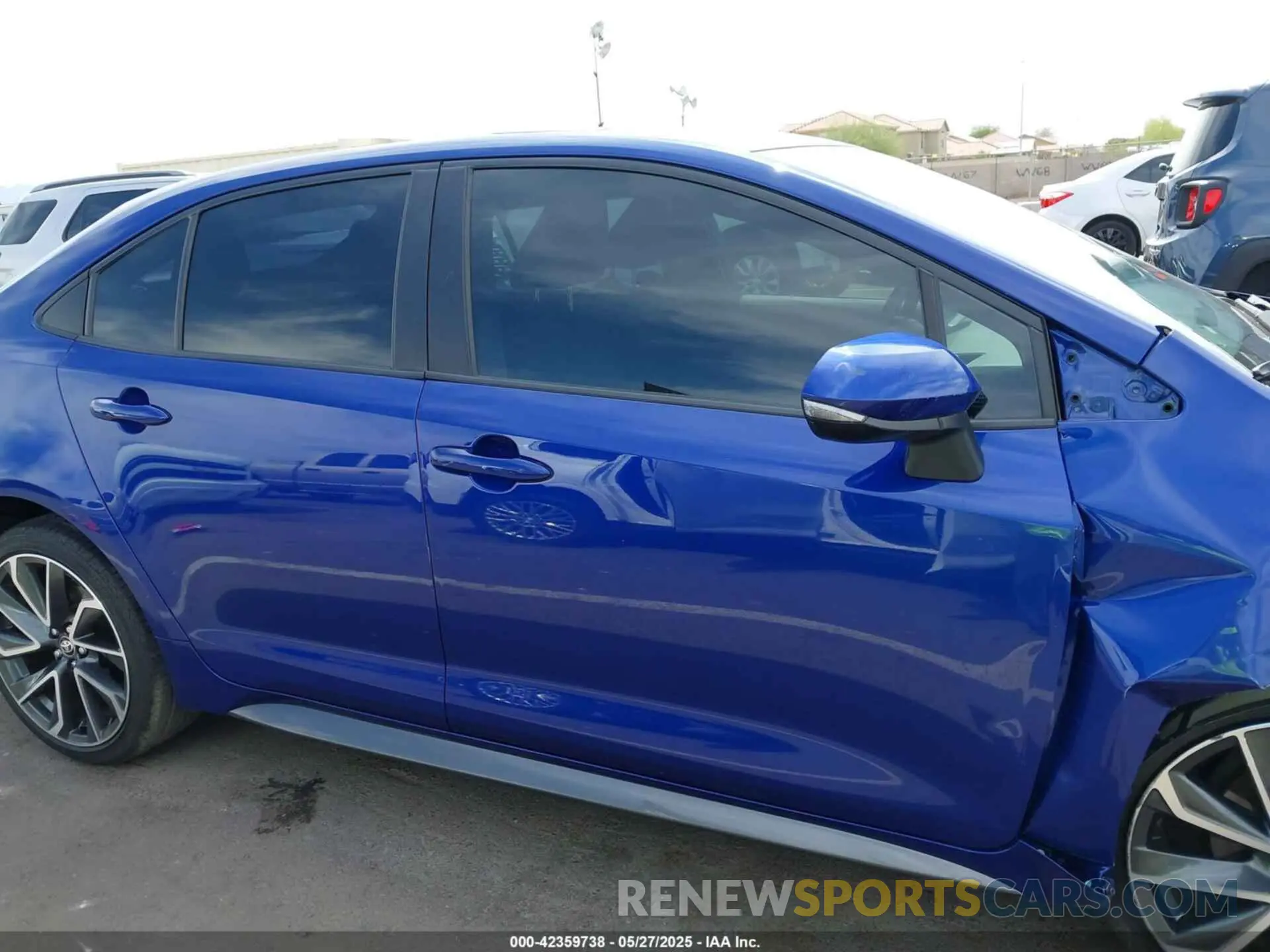 13 fotografías del automóvil dañado JTDM4MCE5MJ069898 TOYOTA COROLLA 2021