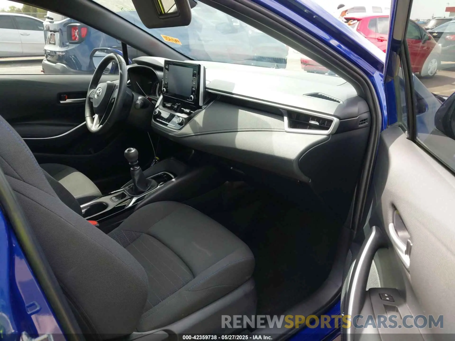 5 fotografías del automóvil dañado JTDM4MCE5MJ069898 TOYOTA COROLLA 2021