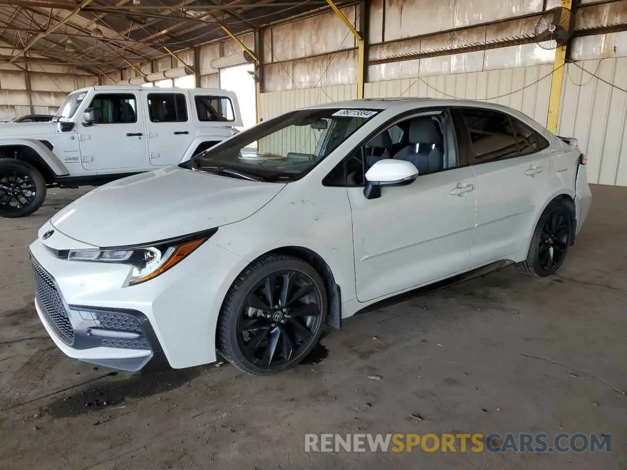 1 fotografías del automóvil dañado JTDM4MCE6MJ072213 TOYOTA COROLLA 2021