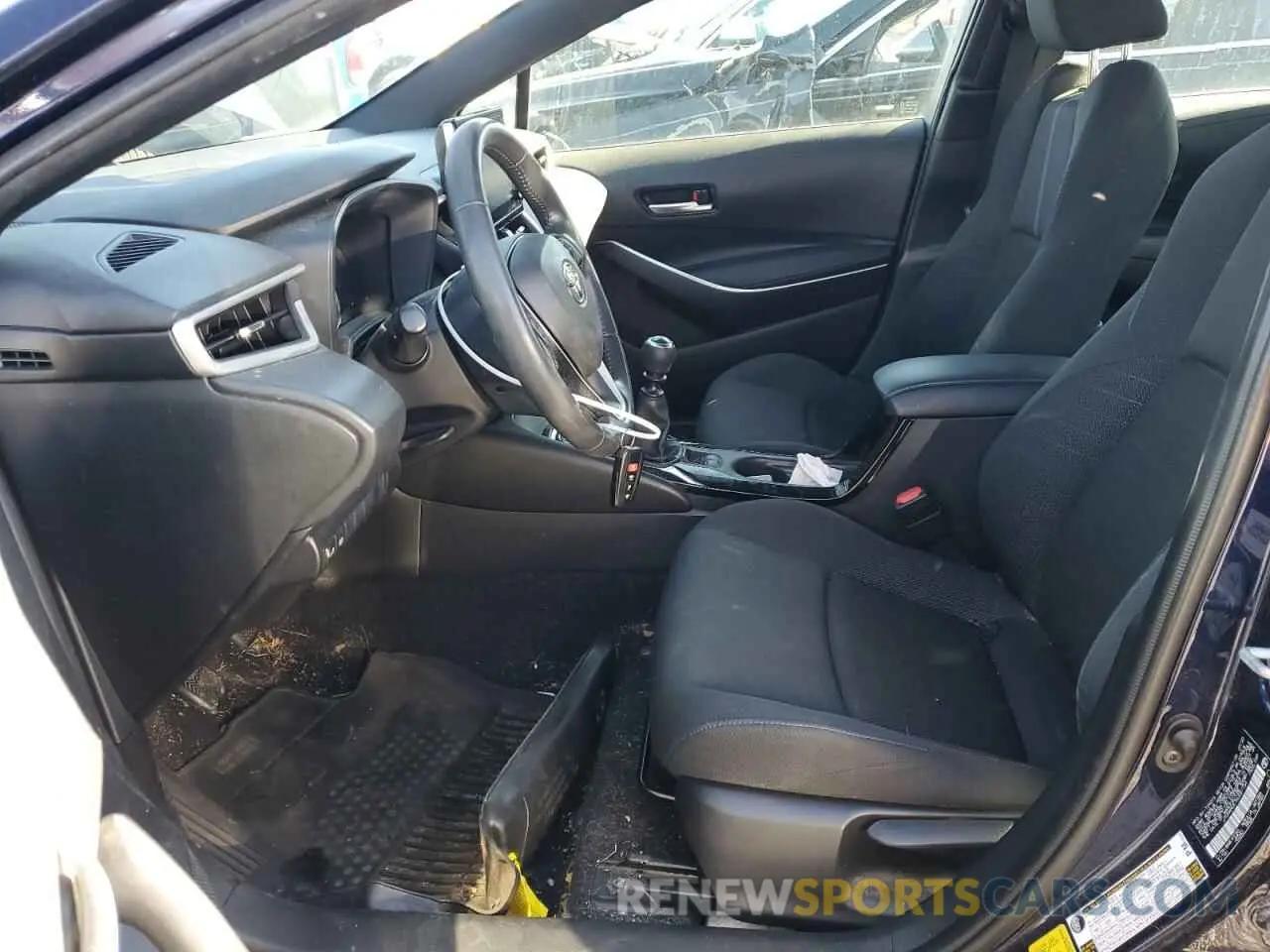 7 fotografías del automóvil dañado JTDM4MCE7MJ057154 TOYOTA COROLLA 2021