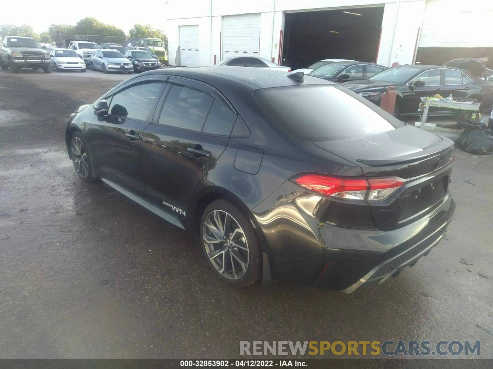 3 fotografías del automóvil dañado JTDM4MCEXMJ066530 TOYOTA COROLLA 2021