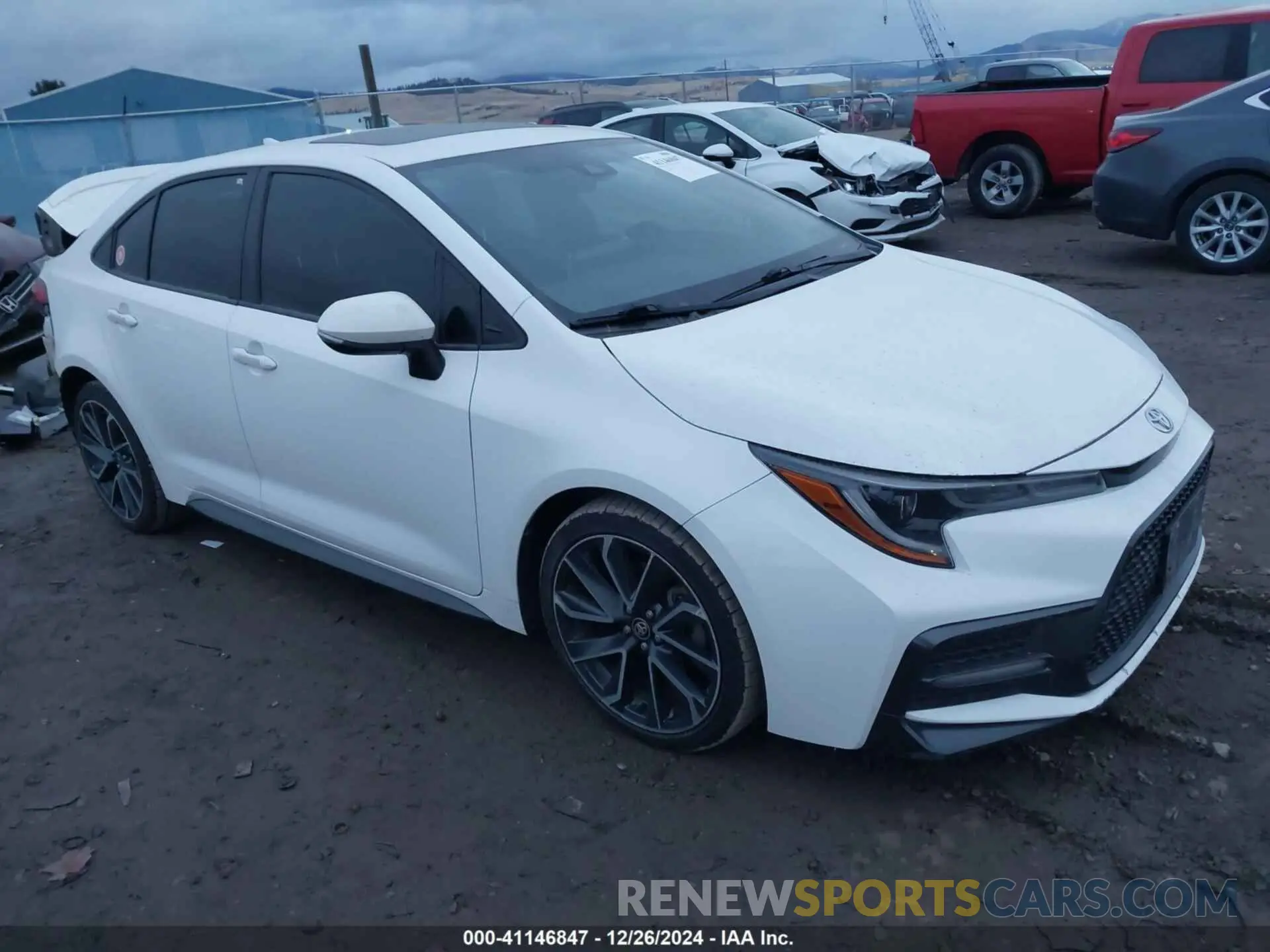 1 fotografías del automóvil dañado JTDP4MCE1MJ054246 TOYOTA COROLLA 2021