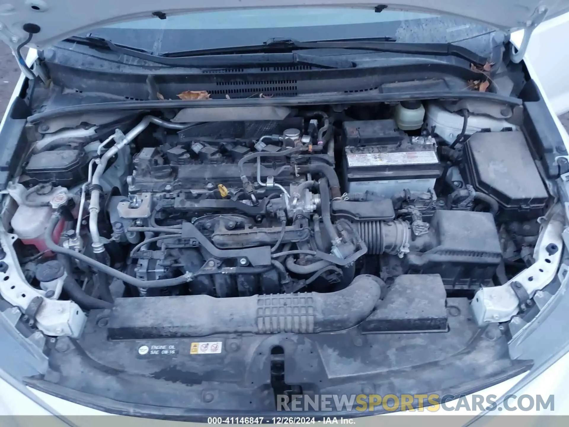 10 fotografías del automóvil dañado JTDP4MCE1MJ054246 TOYOTA COROLLA 2021