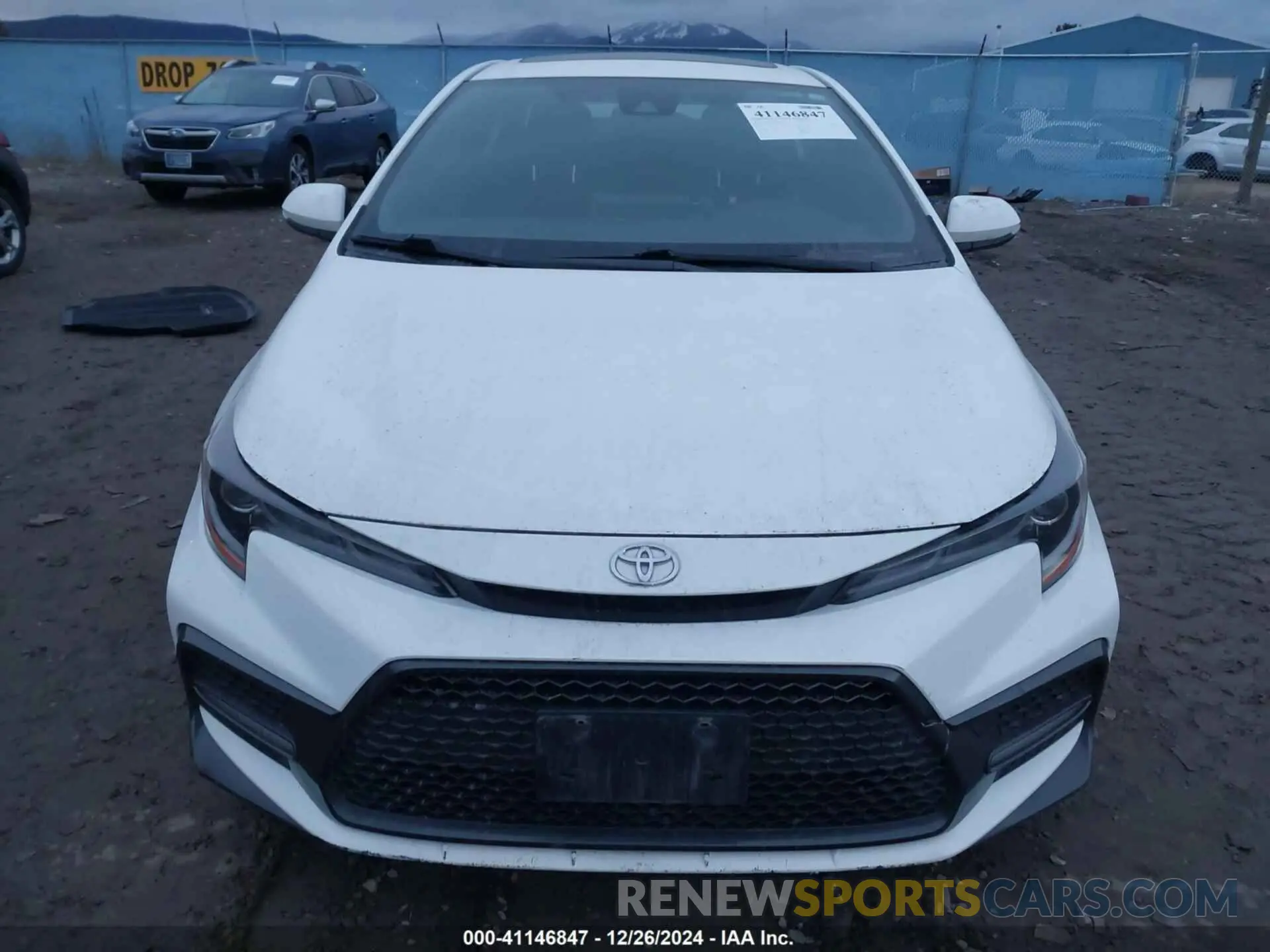 13 fotografías del automóvil dañado JTDP4MCE1MJ054246 TOYOTA COROLLA 2021