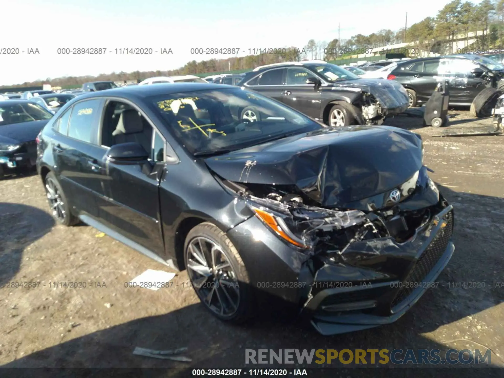 1 fotografías del automóvil dañado JTDP4MCE1MJ059673 TOYOTA COROLLA 2021