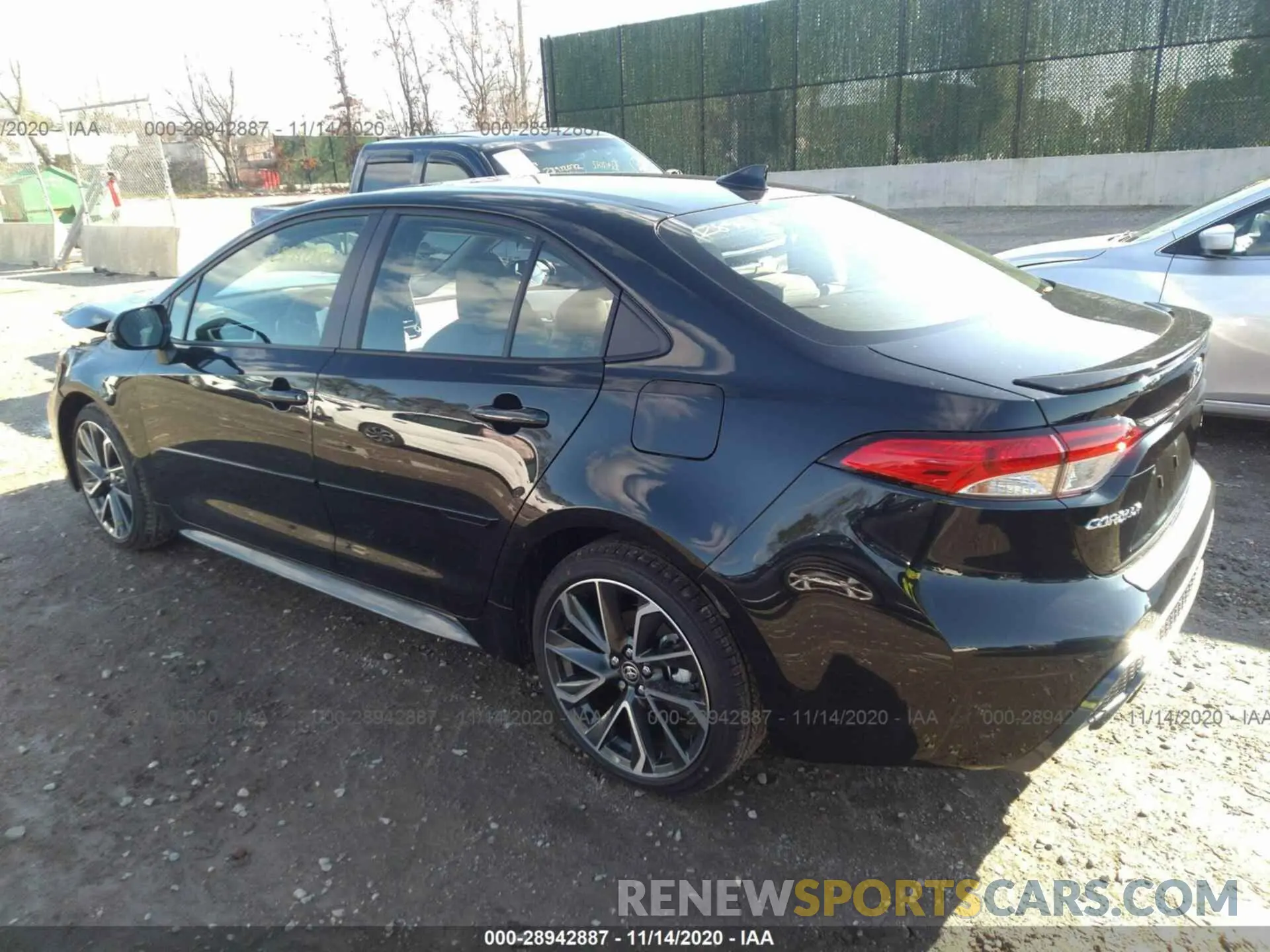 3 fotografías del automóvil dañado JTDP4MCE1MJ059673 TOYOTA COROLLA 2021