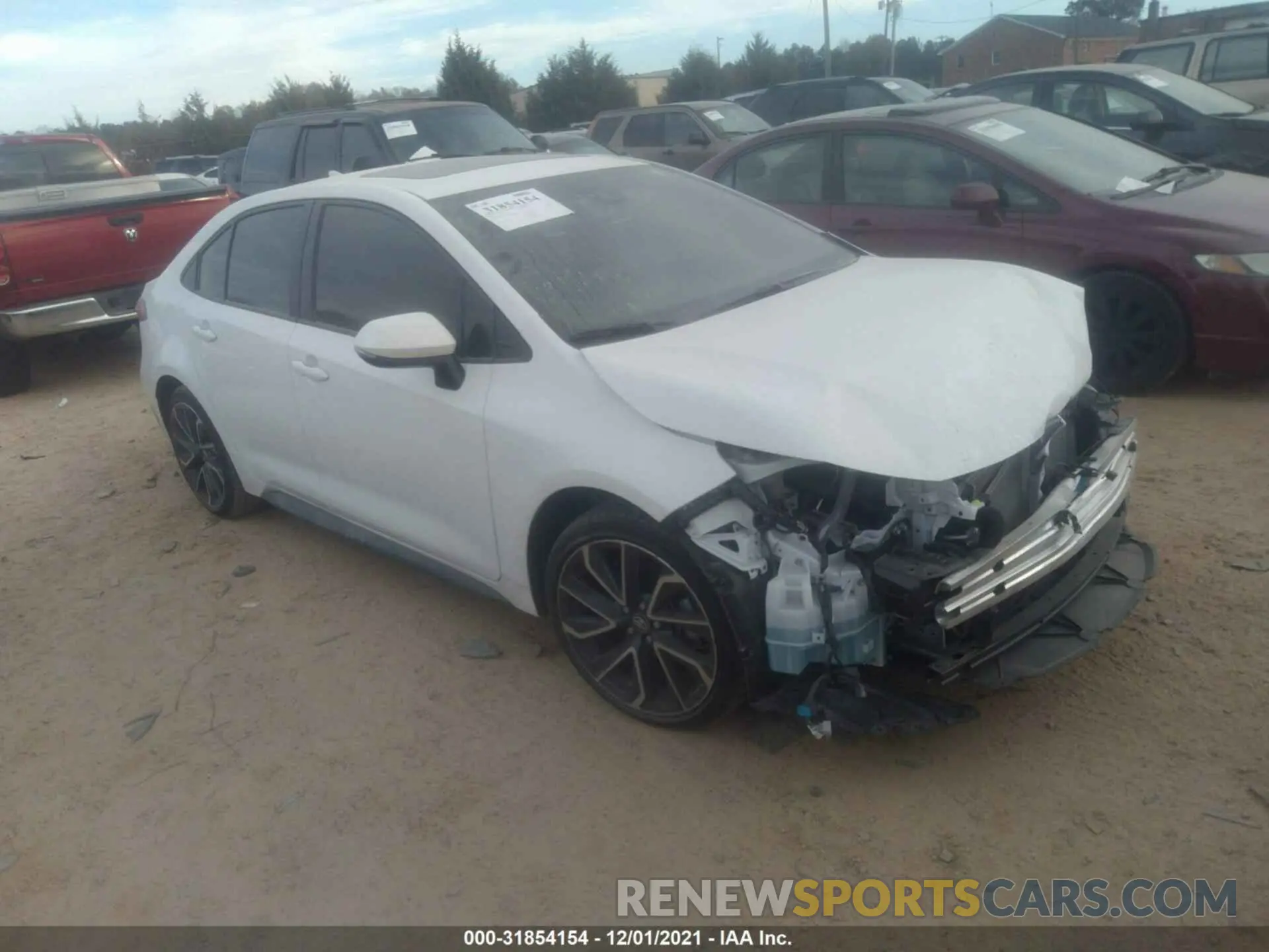 1 fotografías del automóvil dañado JTDP4MCE1MJ071015 TOYOTA COROLLA 2021
