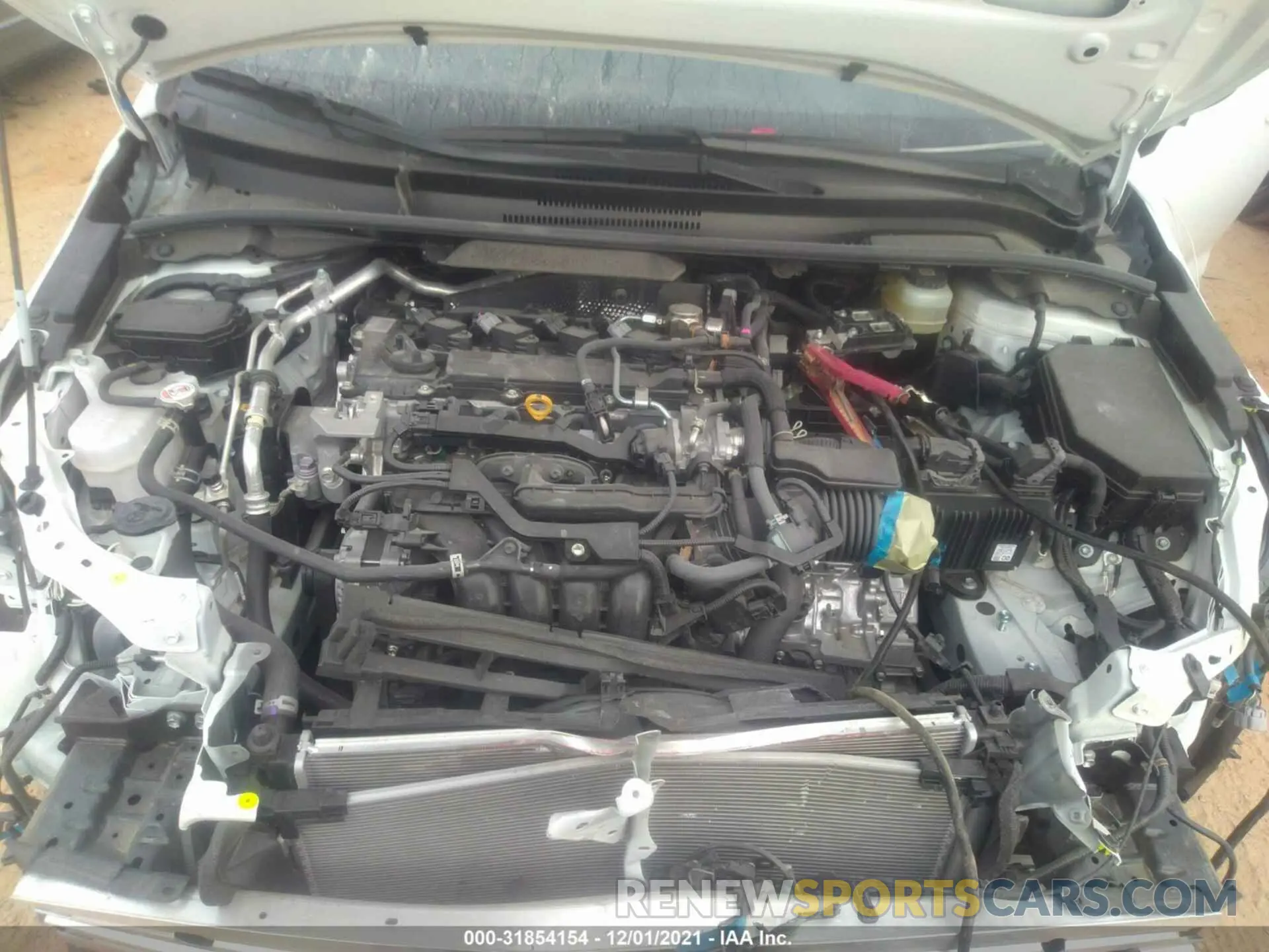 10 fotografías del automóvil dañado JTDP4MCE1MJ071015 TOYOTA COROLLA 2021