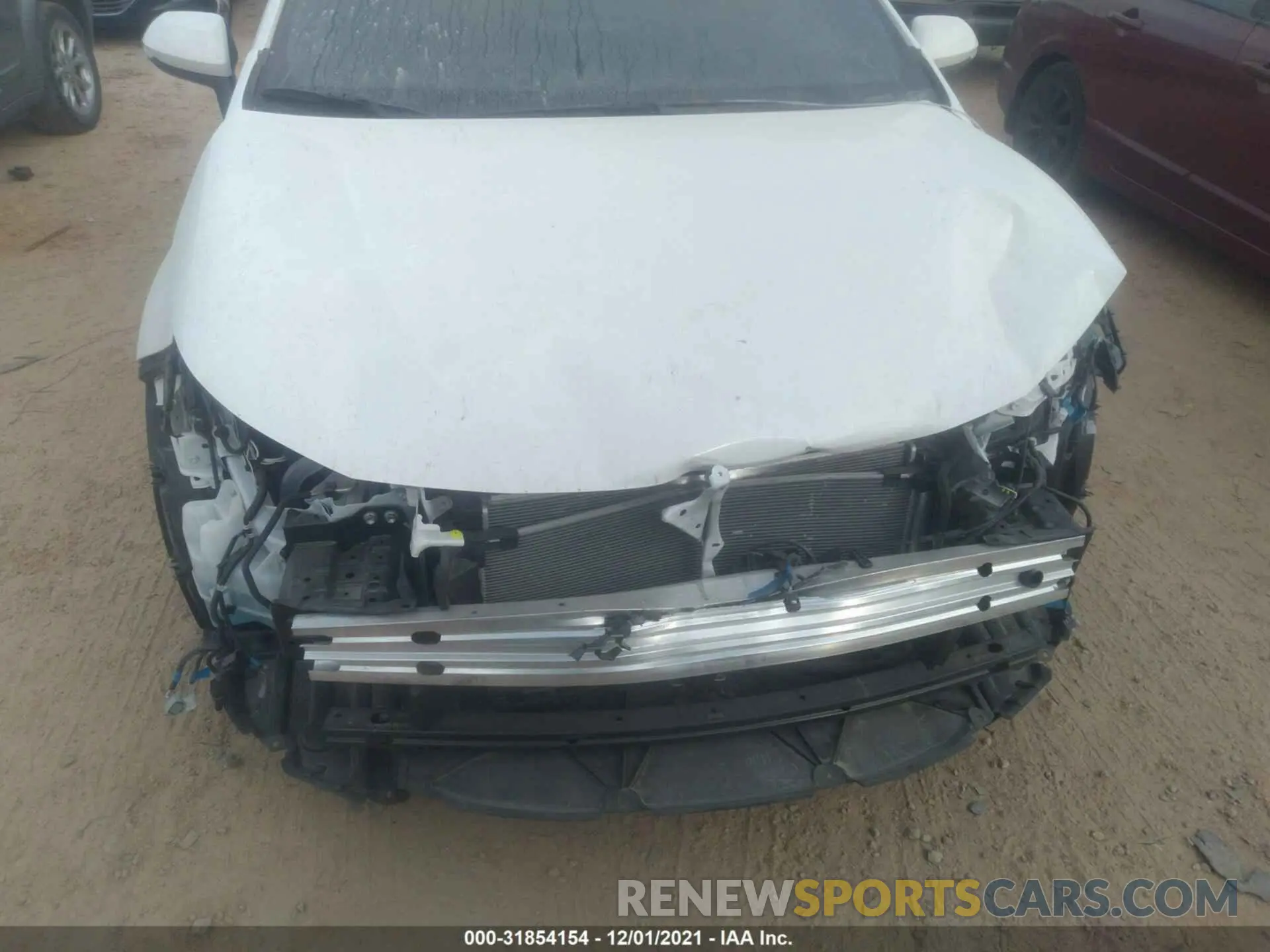 6 fotografías del automóvil dañado JTDP4MCE1MJ071015 TOYOTA COROLLA 2021