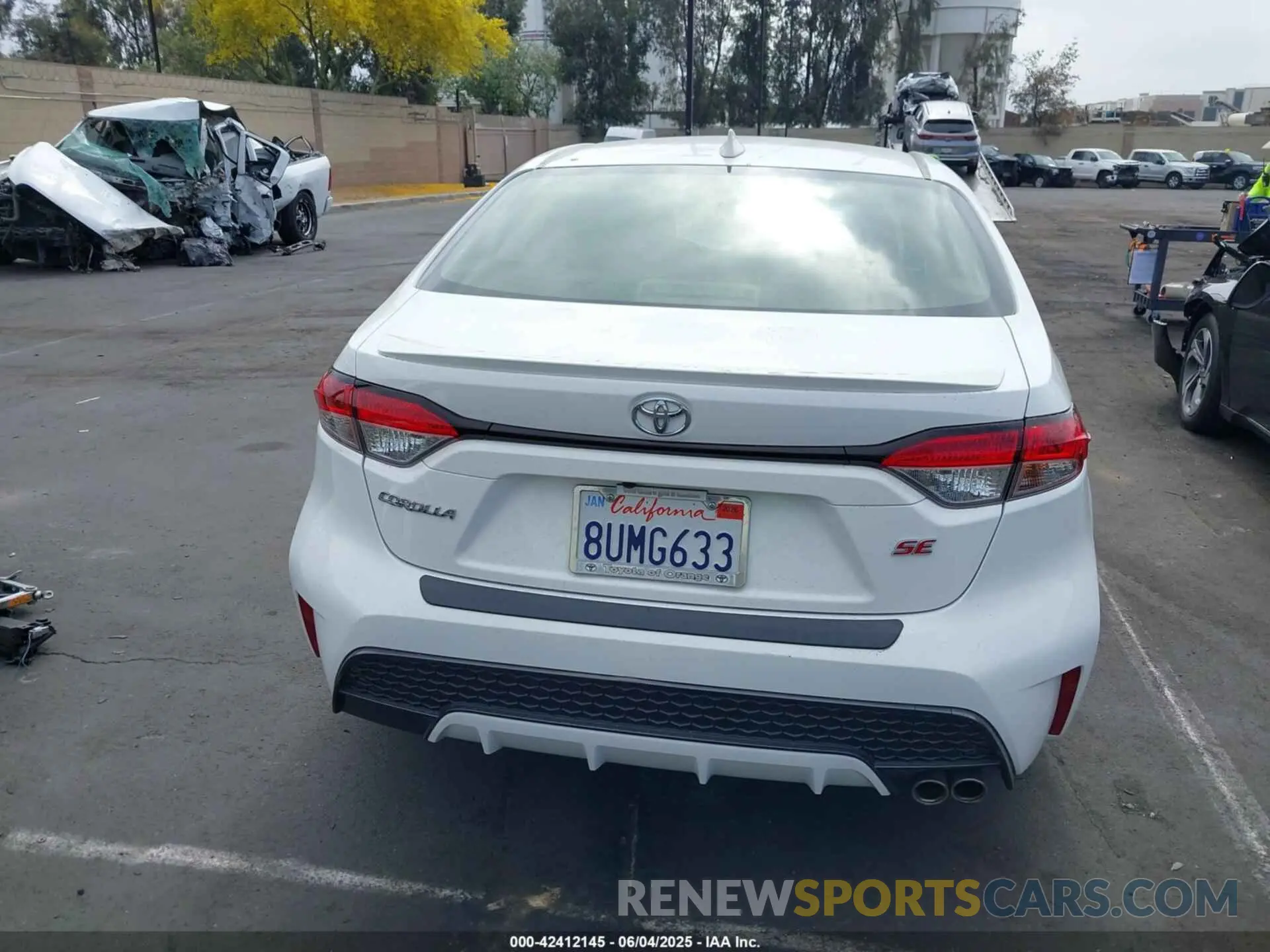 17 fotografías del automóvil dañado JTDP4MCE2MJ063621 TOYOTA COROLLA 2021
