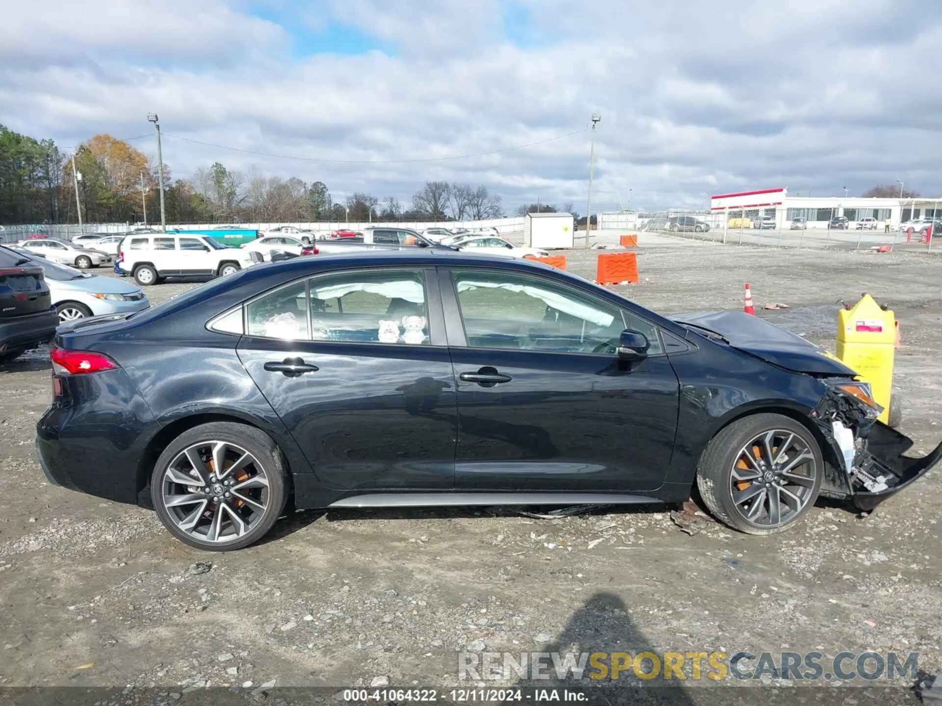 13 fotografías del automóvil dañado JTDP4MCE2MJ069872 TOYOTA COROLLA 2021