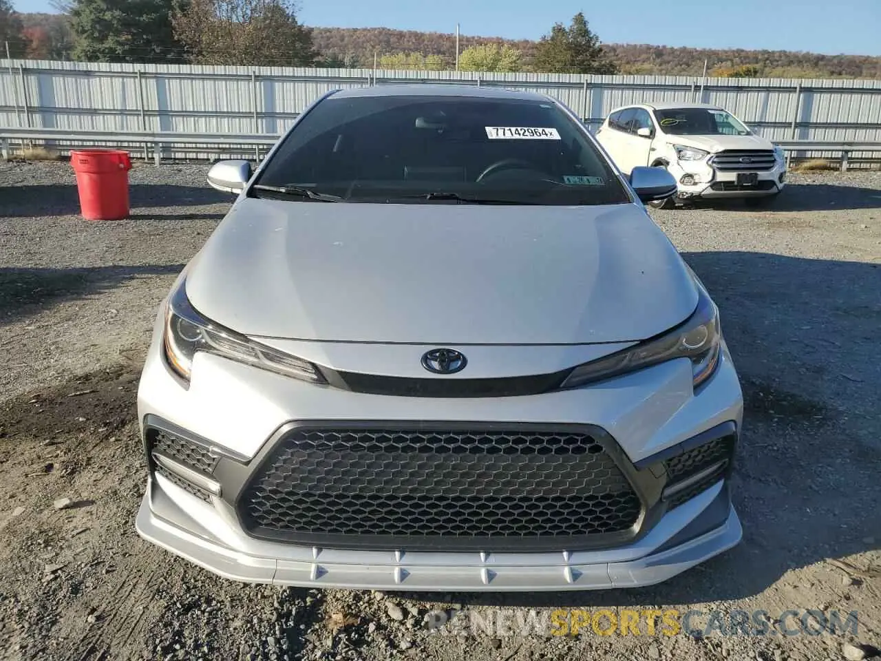 5 fotografías del automóvil dañado JTDP4MCE3MJ058279 TOYOTA COROLLA 2021