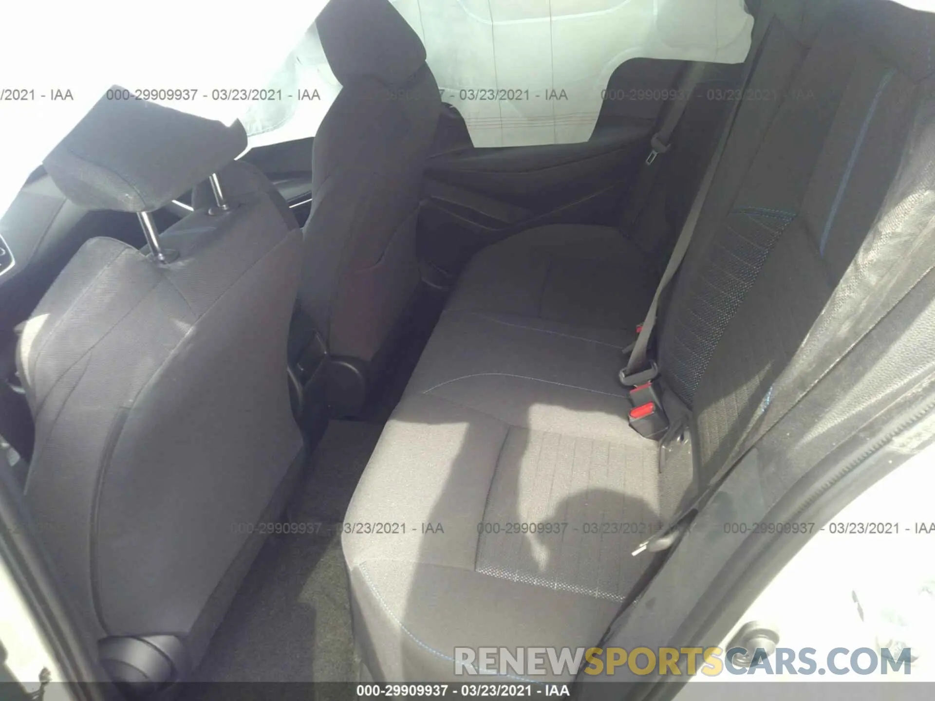 8 fotografías del automóvil dañado JTDP4MCE4MJ067668 TOYOTA COROLLA 2021