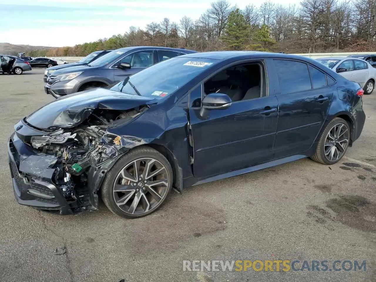 1 fotografías del automóvil dañado JTDP4MCE4MJ072921 TOYOTA COROLLA 2021