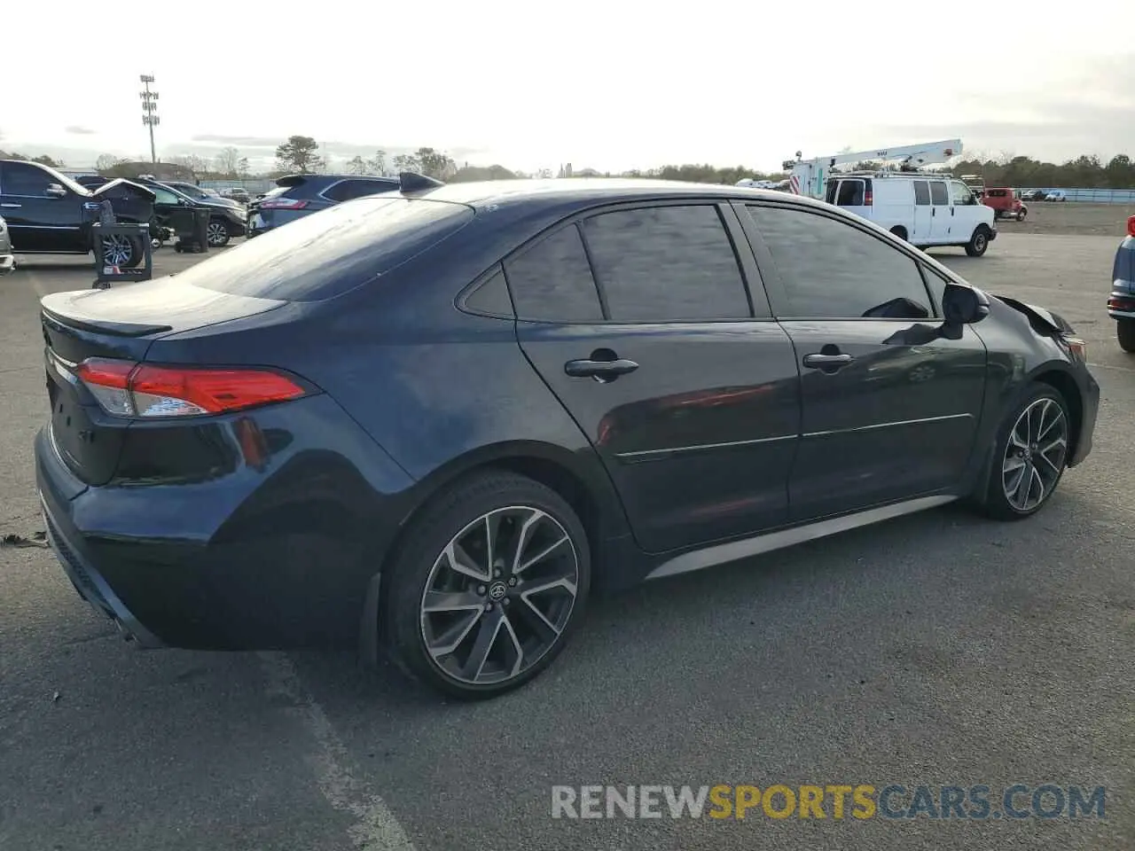 3 fotografías del automóvil dañado JTDP4MCE4MJ072921 TOYOTA COROLLA 2021