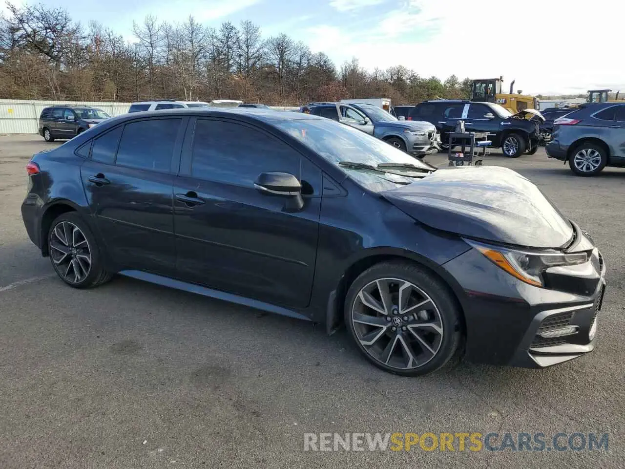 4 fotografías del automóvil dañado JTDP4MCE4MJ072921 TOYOTA COROLLA 2021