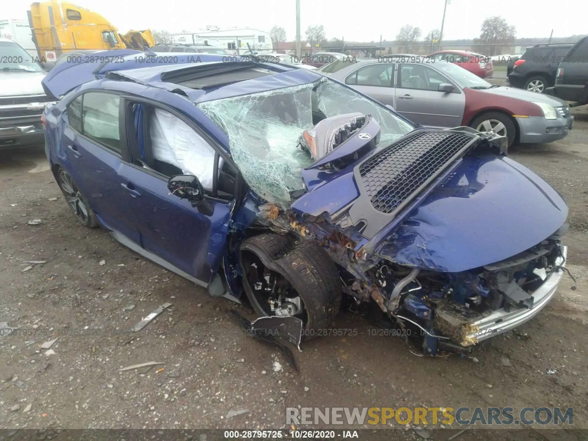 1 fotografías del automóvil dañado JTDP4MCE5MJ058526 TOYOTA COROLLA 2021