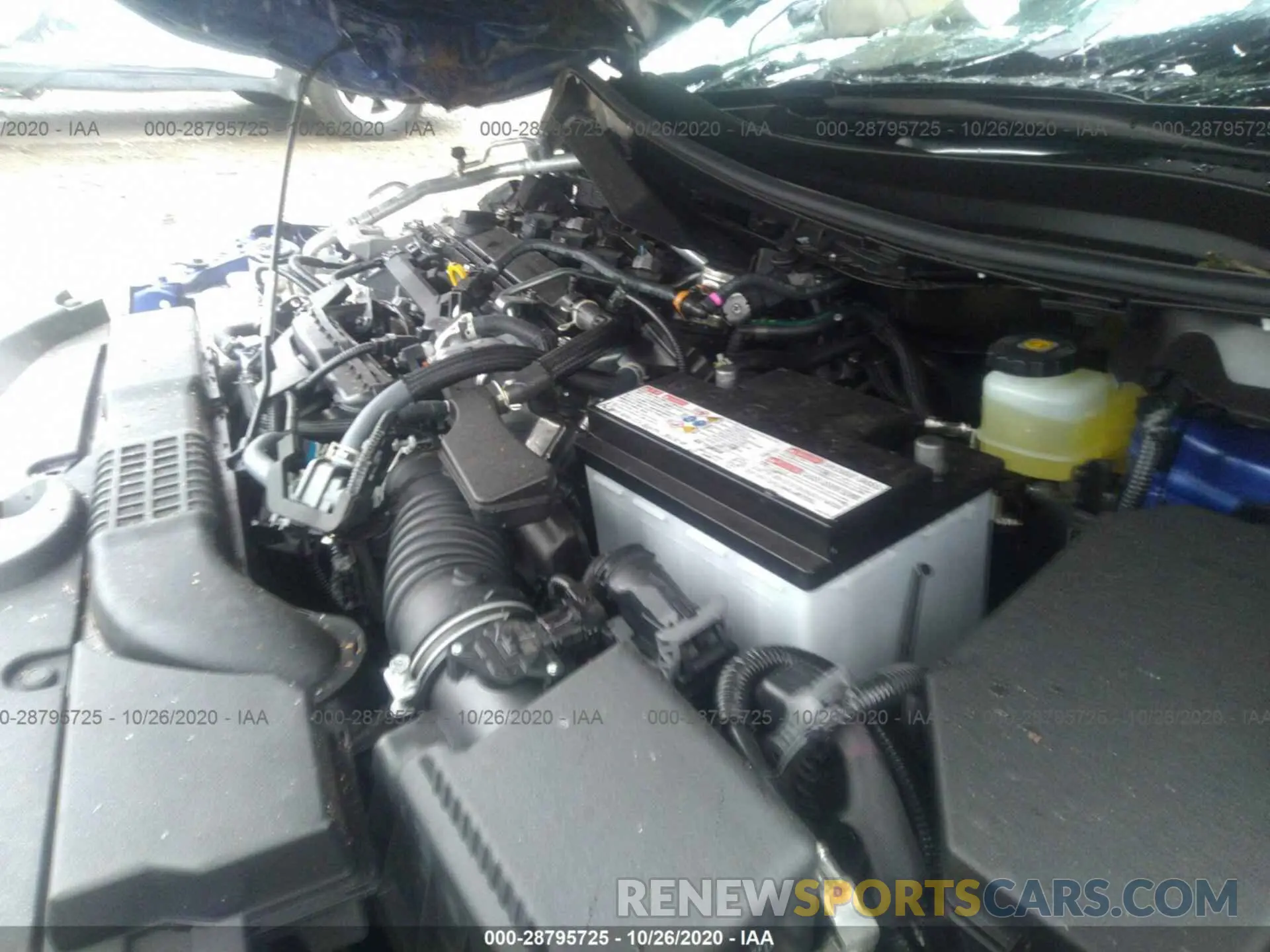 10 fotografías del automóvil dañado JTDP4MCE5MJ058526 TOYOTA COROLLA 2021