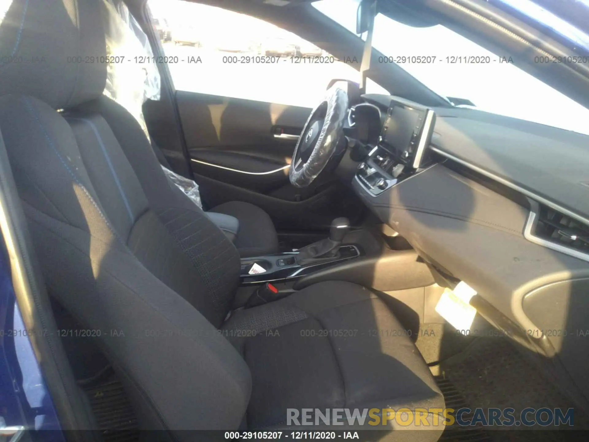 5 fotografías del automóvil dañado JTDP4MCE5MJ059188 TOYOTA COROLLA 2021