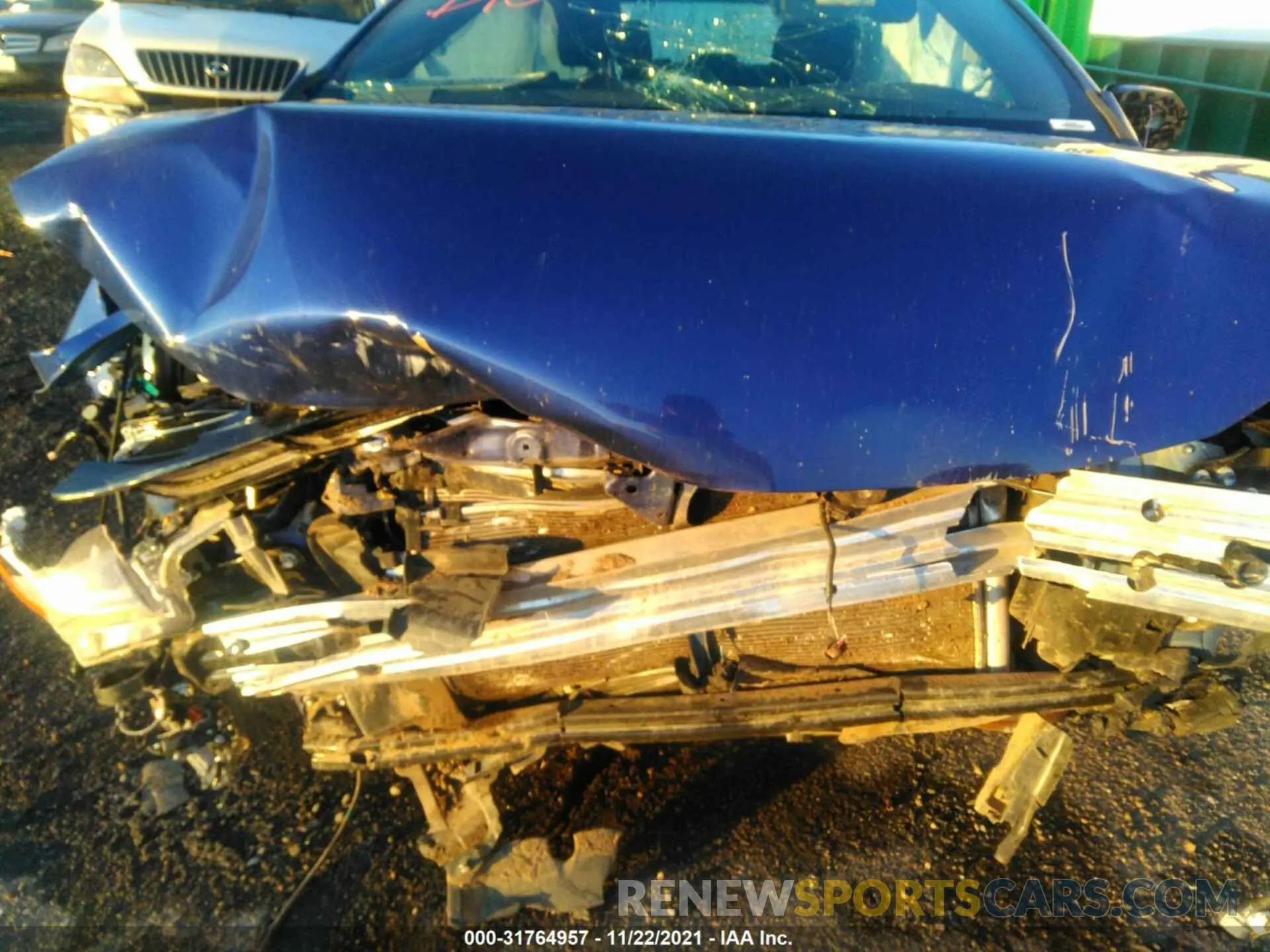 10 fotografías del automóvil dañado JTDP4MCE5MJ078615 TOYOTA COROLLA 2021