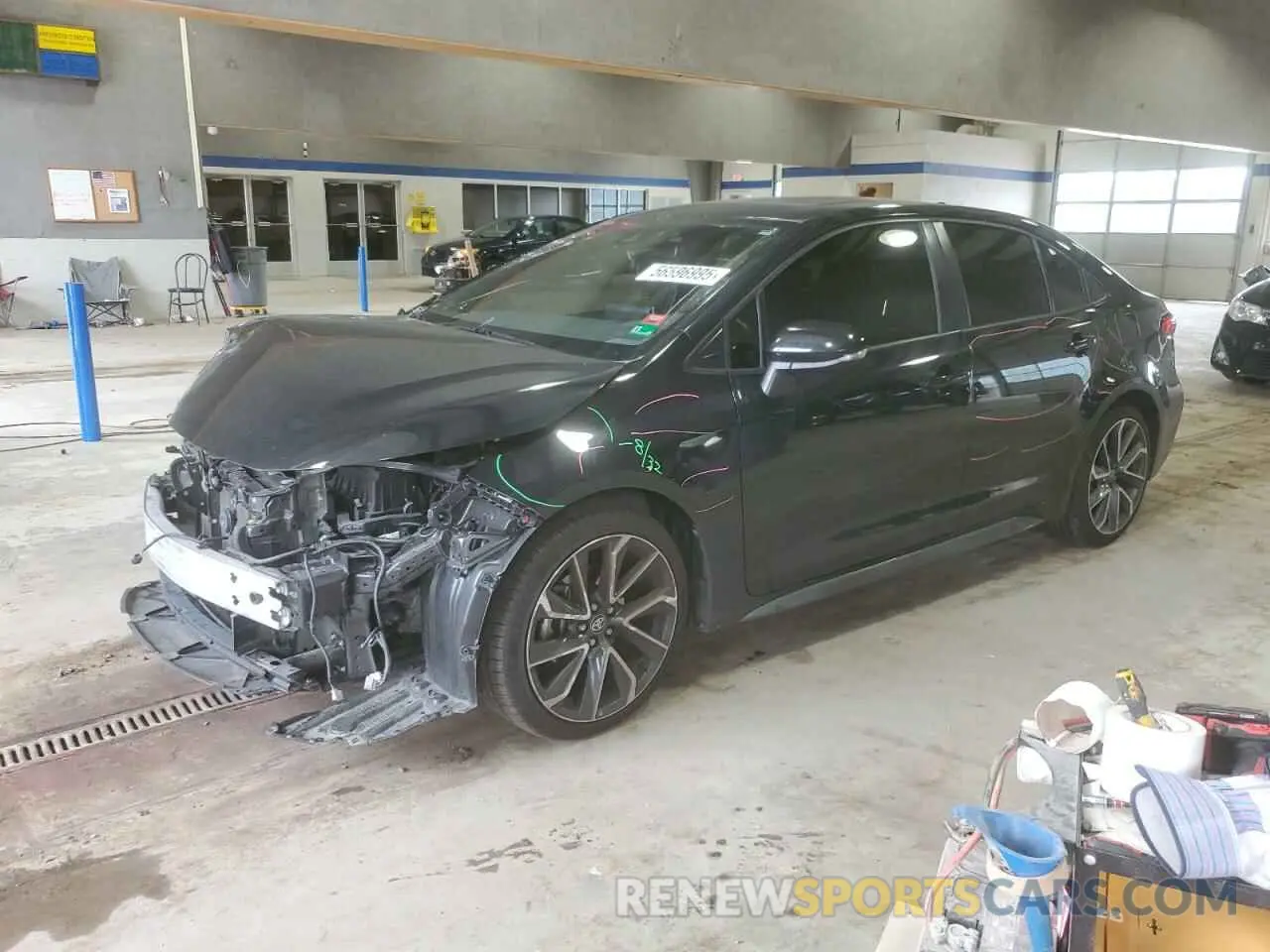 1 fotografías del automóvil dañado JTDP4MCE6MJ058826 TOYOTA COROLLA 2021