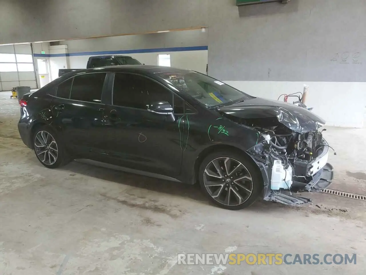 4 fotografías del automóvil dañado JTDP4MCE6MJ058826 TOYOTA COROLLA 2021